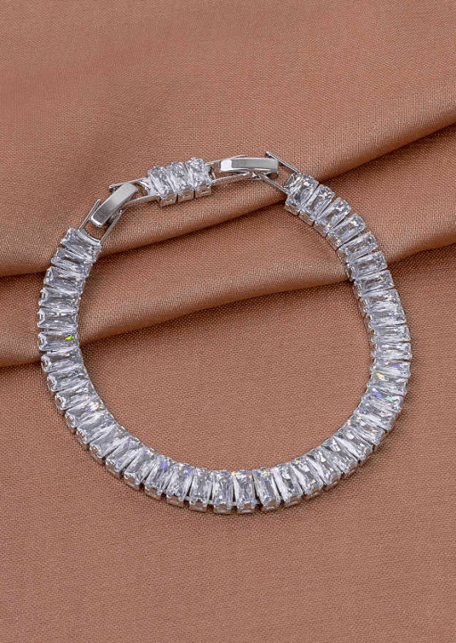 Zirkon Su Yolu Bileklik