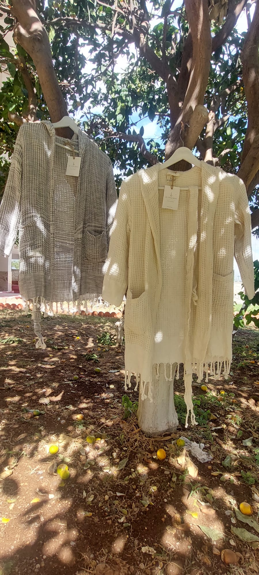 Waffle Çocuk Bornozu