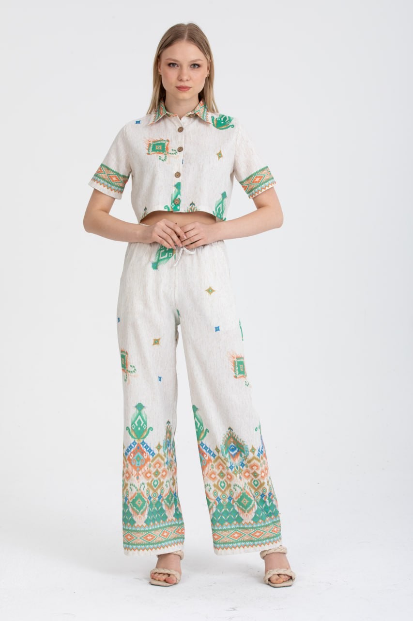 Kilim Desen Pano Pantolon
