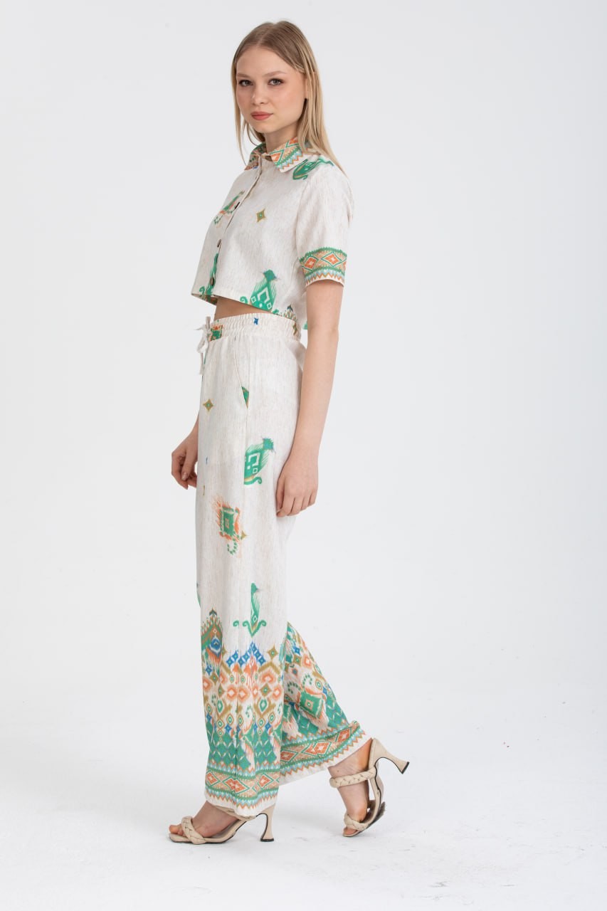 Kilim Desen Pano Pantolon