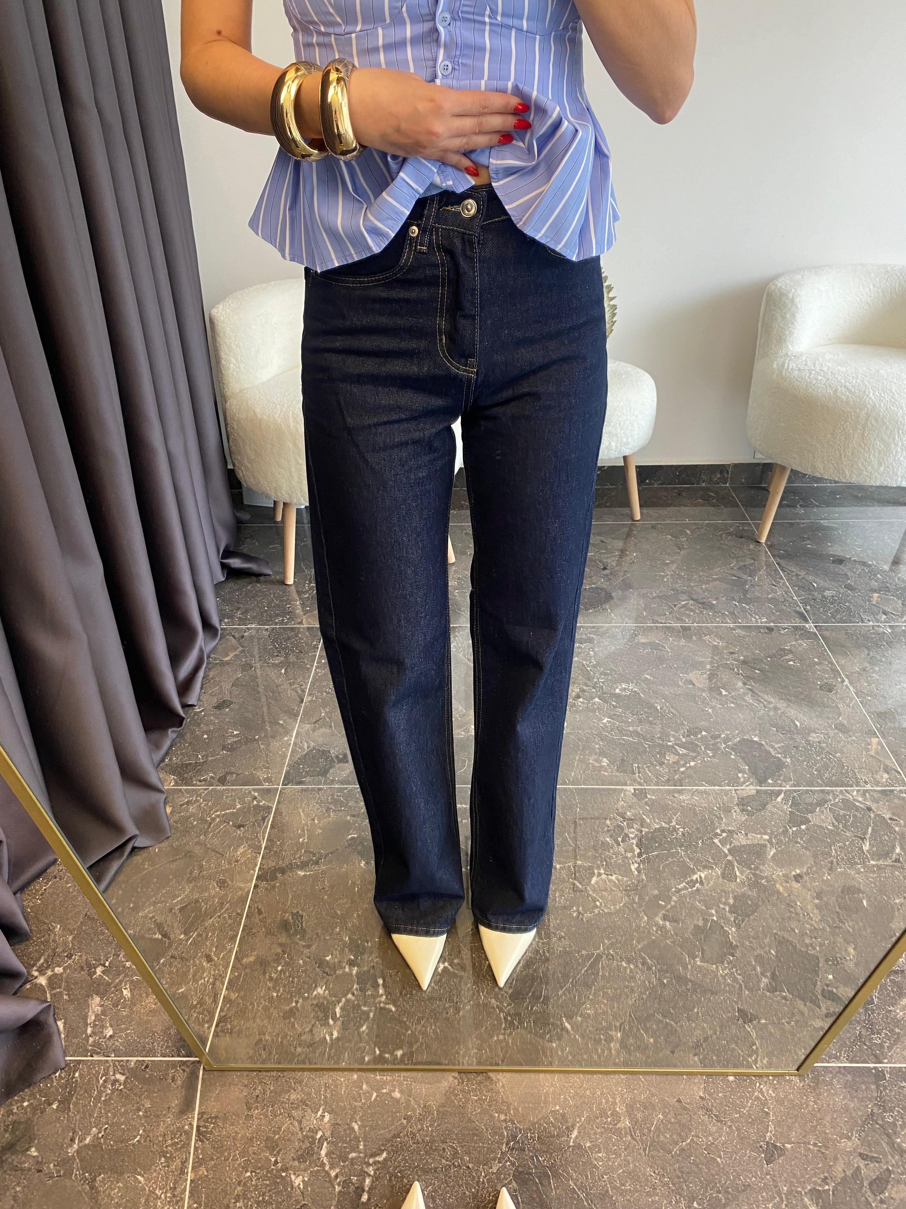 Straight Fit Jean Pantolon