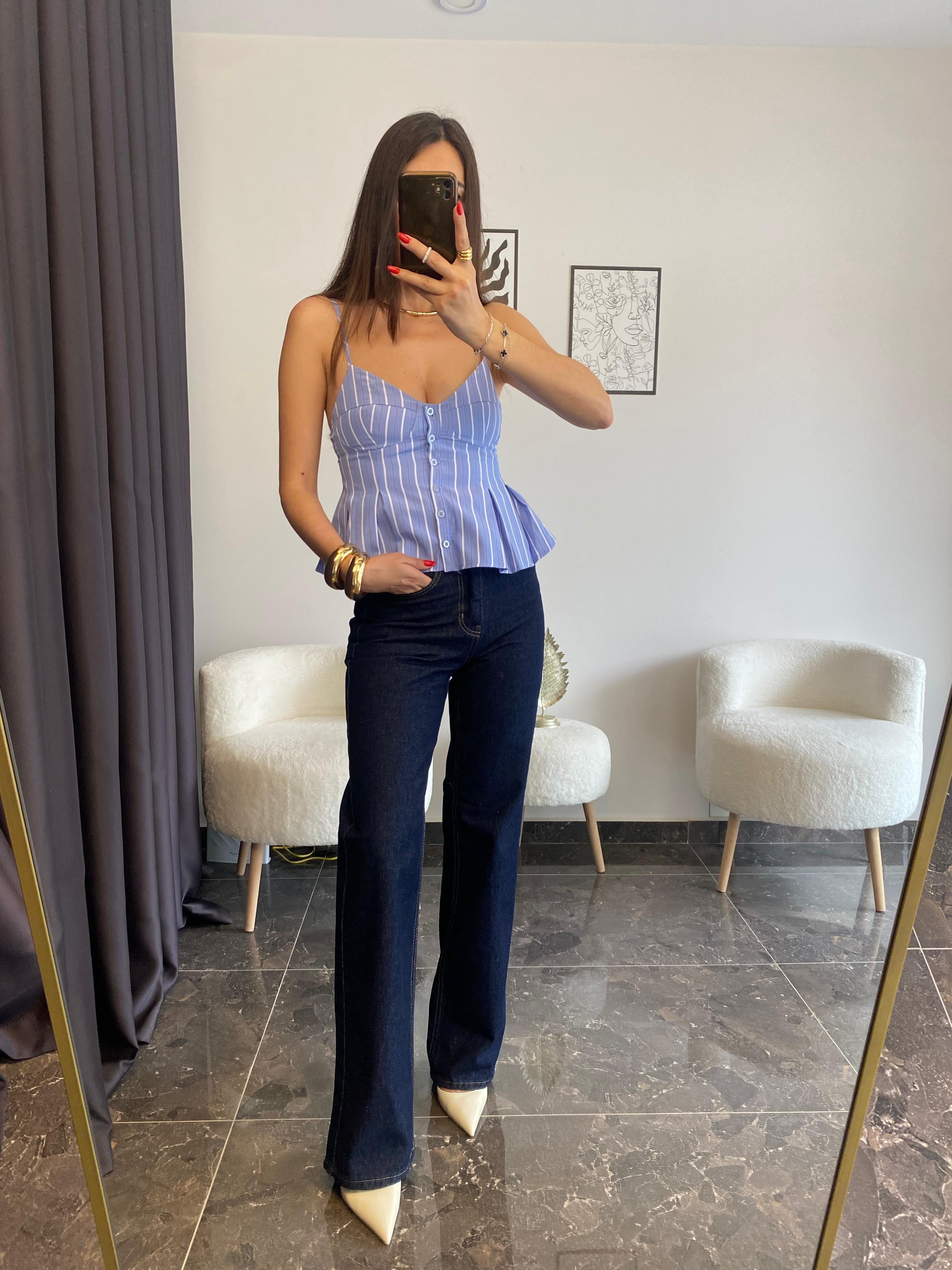 Straight Fit Jean Pantolon