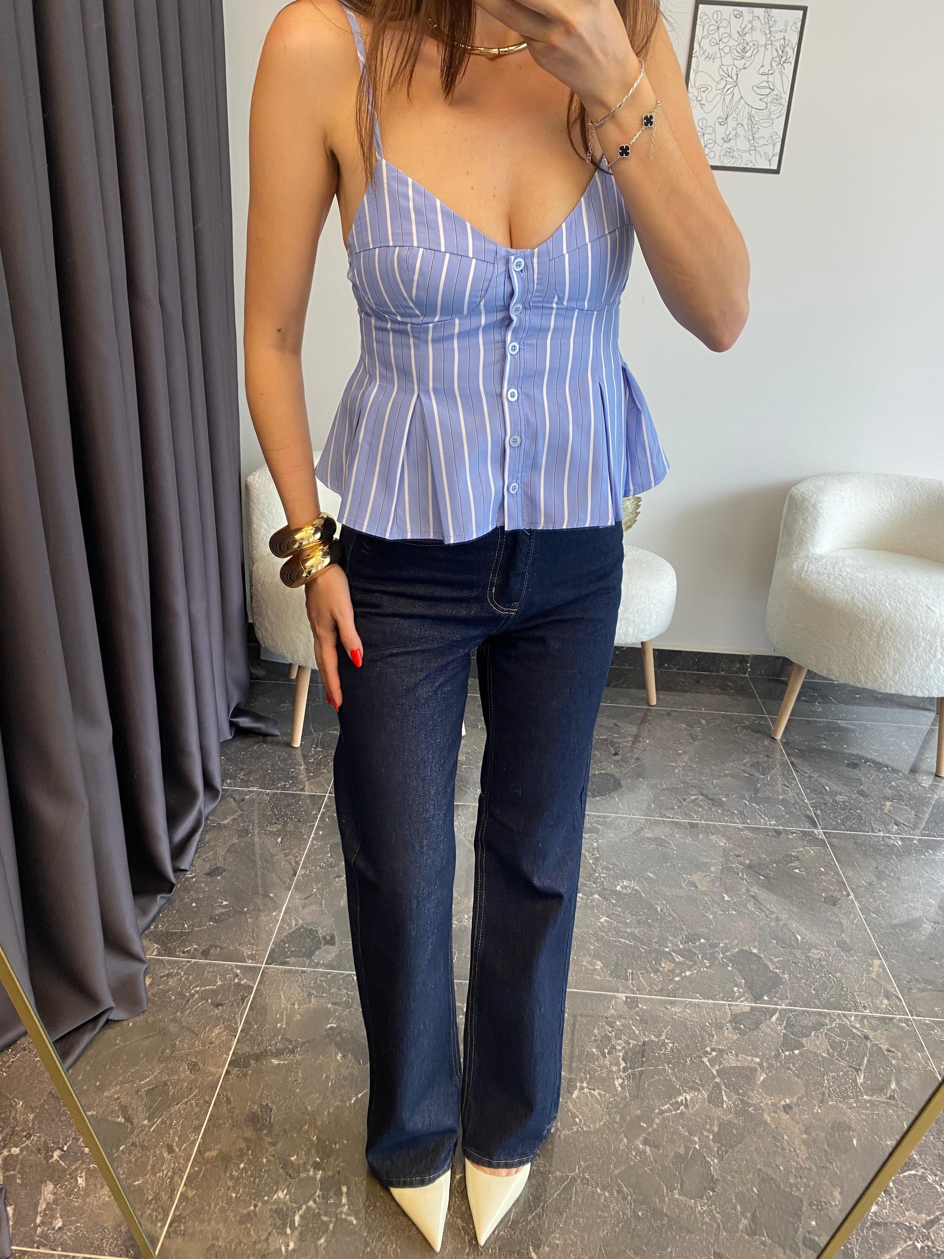 Straight Fit Jean Pantolon