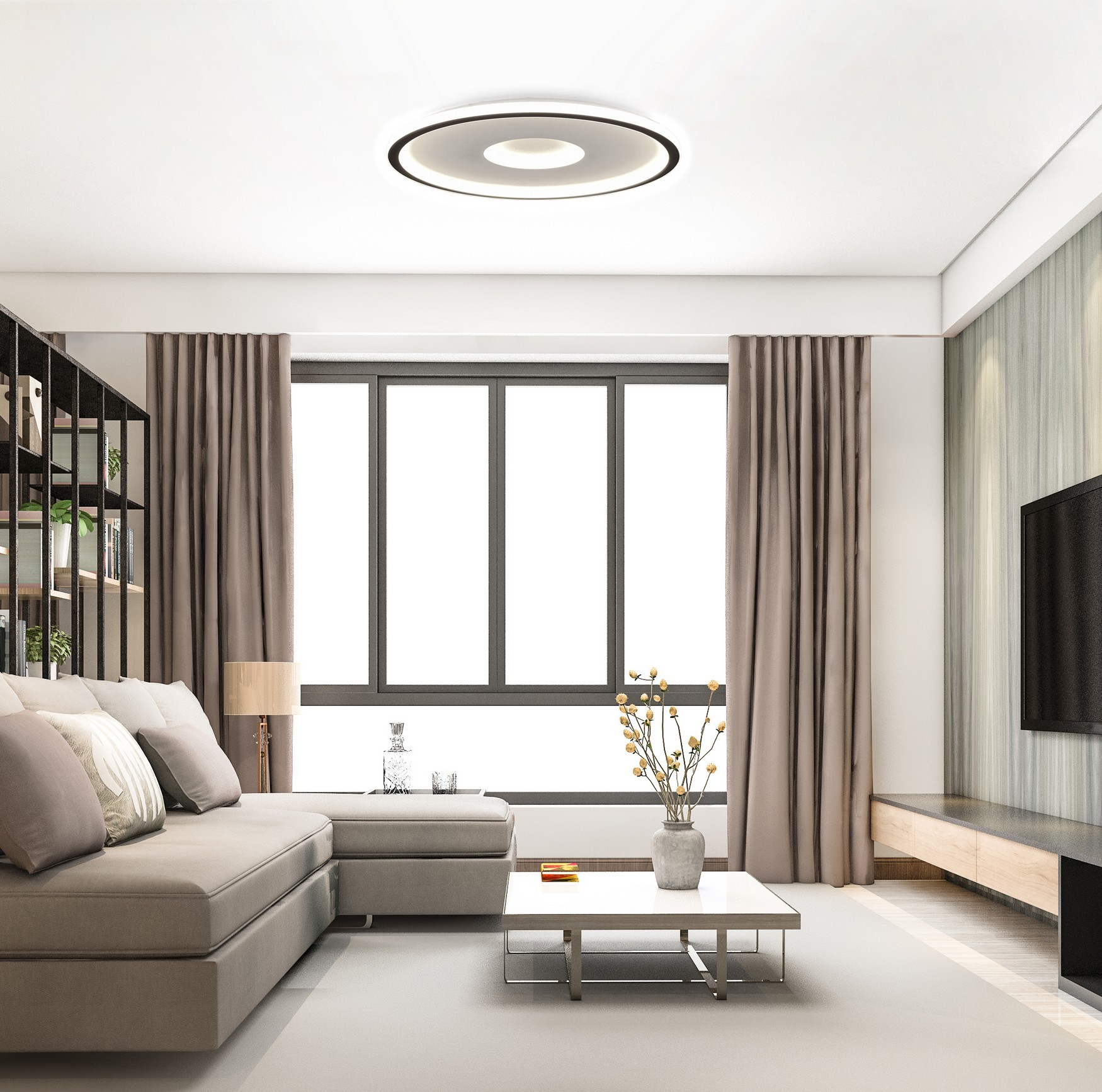 BASIS LED Ceiling Light TRA54105O Ø60cm 