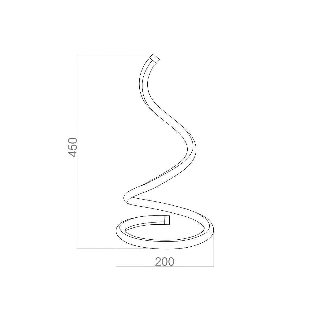 SINUS LED Table Lamp TRA20097 45cm  