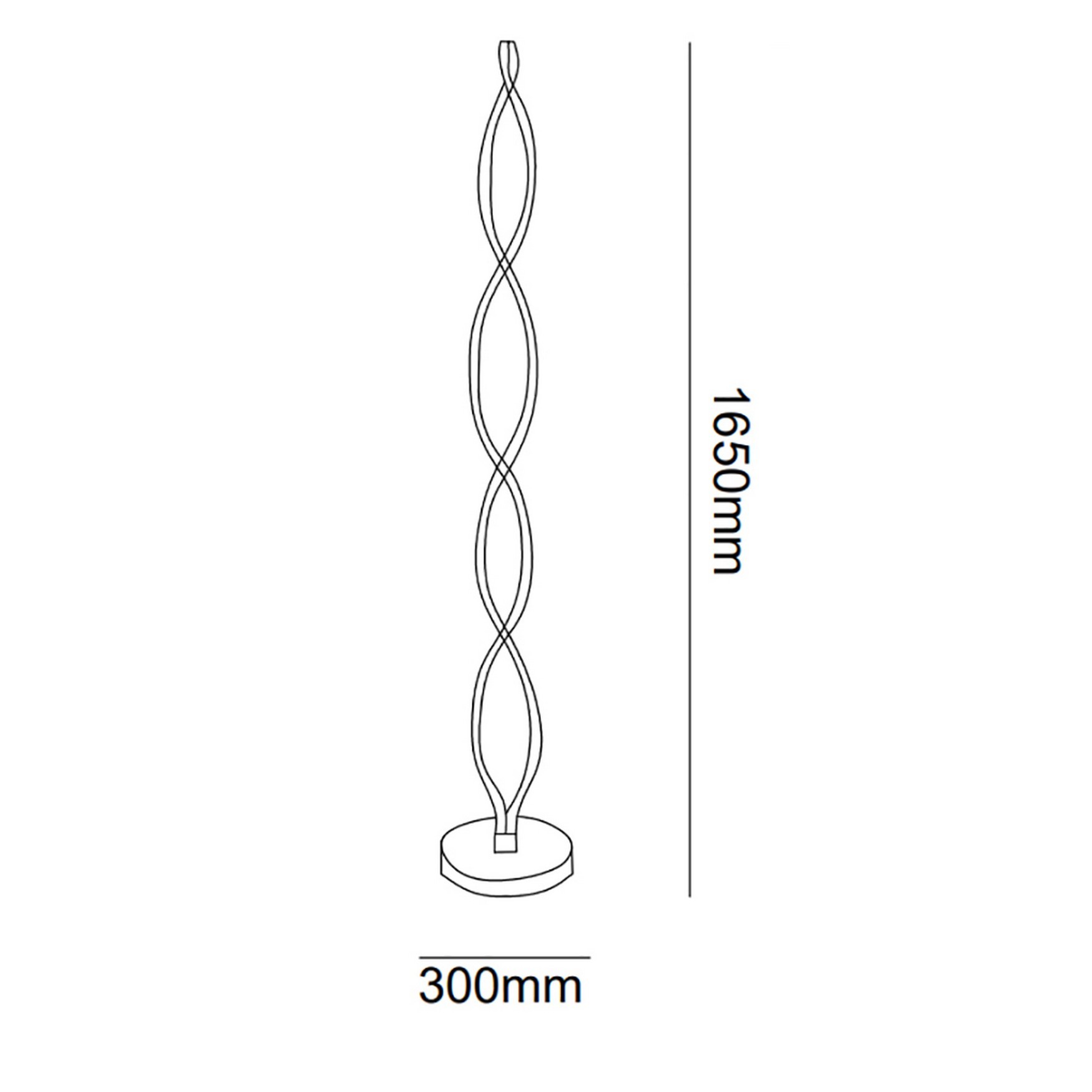 MINI DNA LED Floor Lamp TRA20083 165cm 