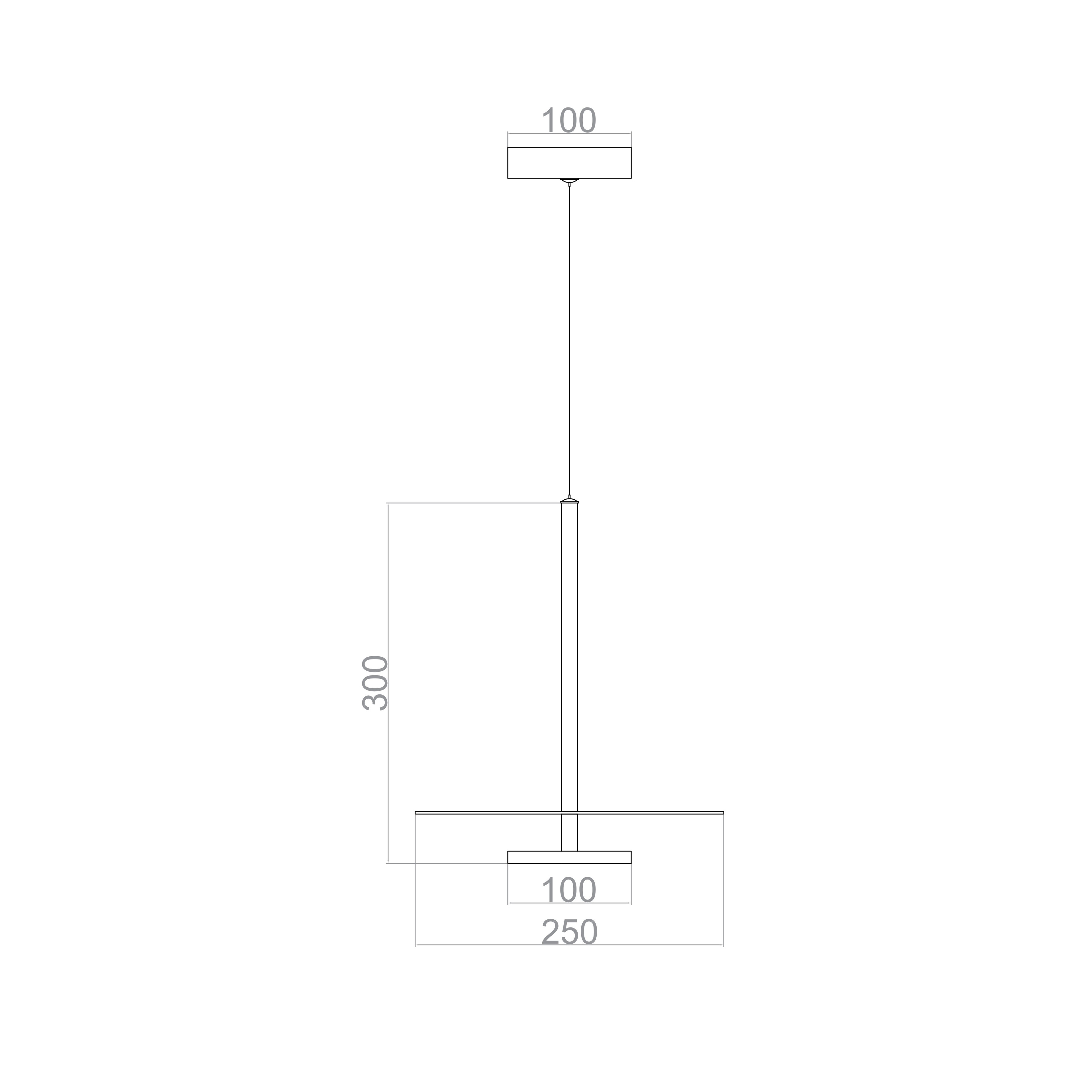 Led Avize Sarkıt OZN WOOD TR1A207 Ø25cm