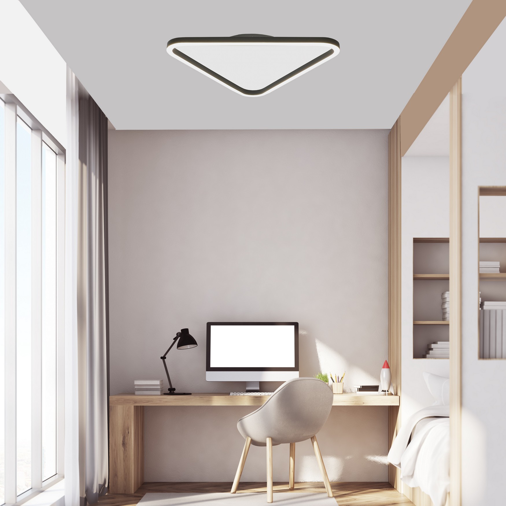 DRIEHOEK LED Ceiling Light TRA32141 Ø60cm 