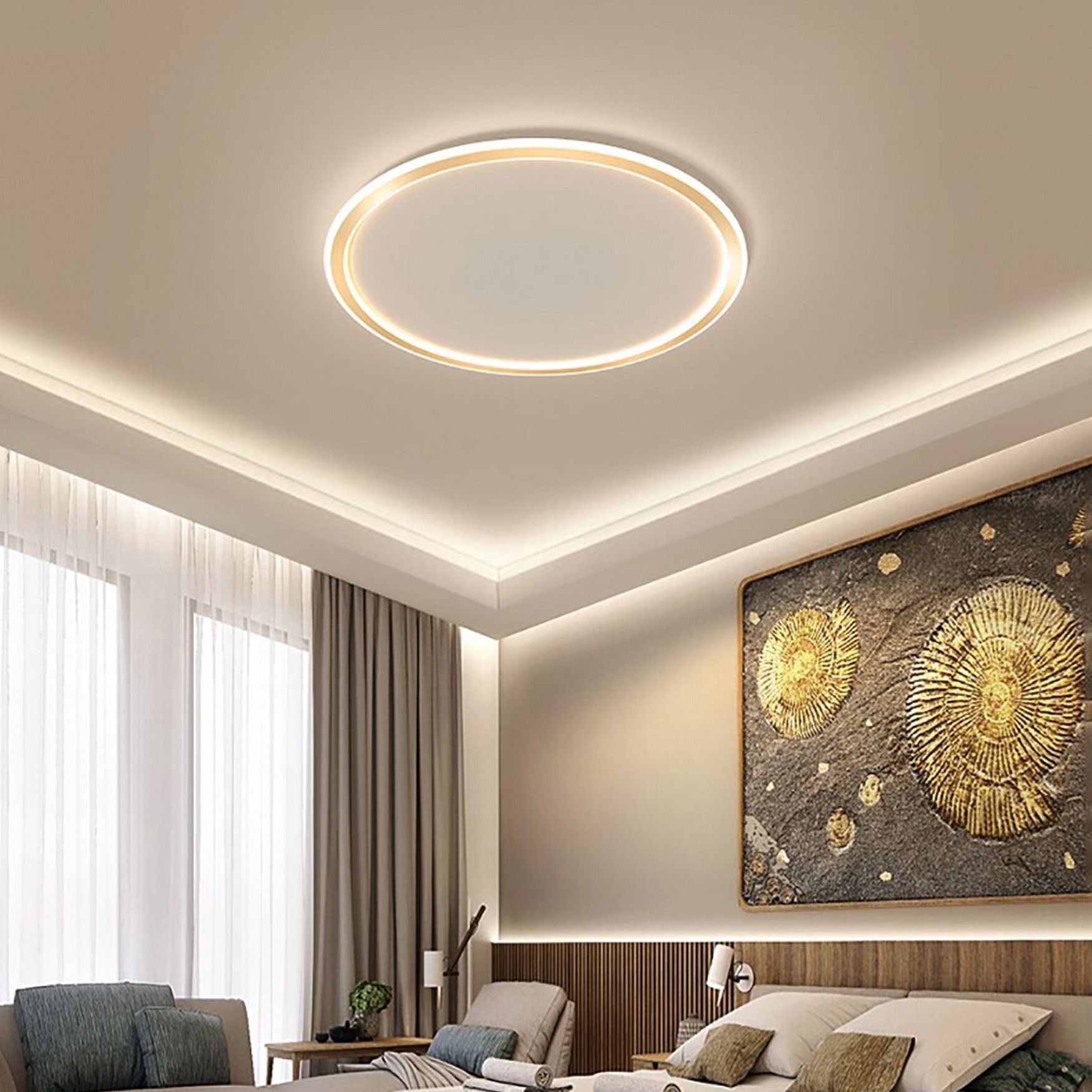 BASIS LED Ceiling Light TRA54107 Ø100cm 