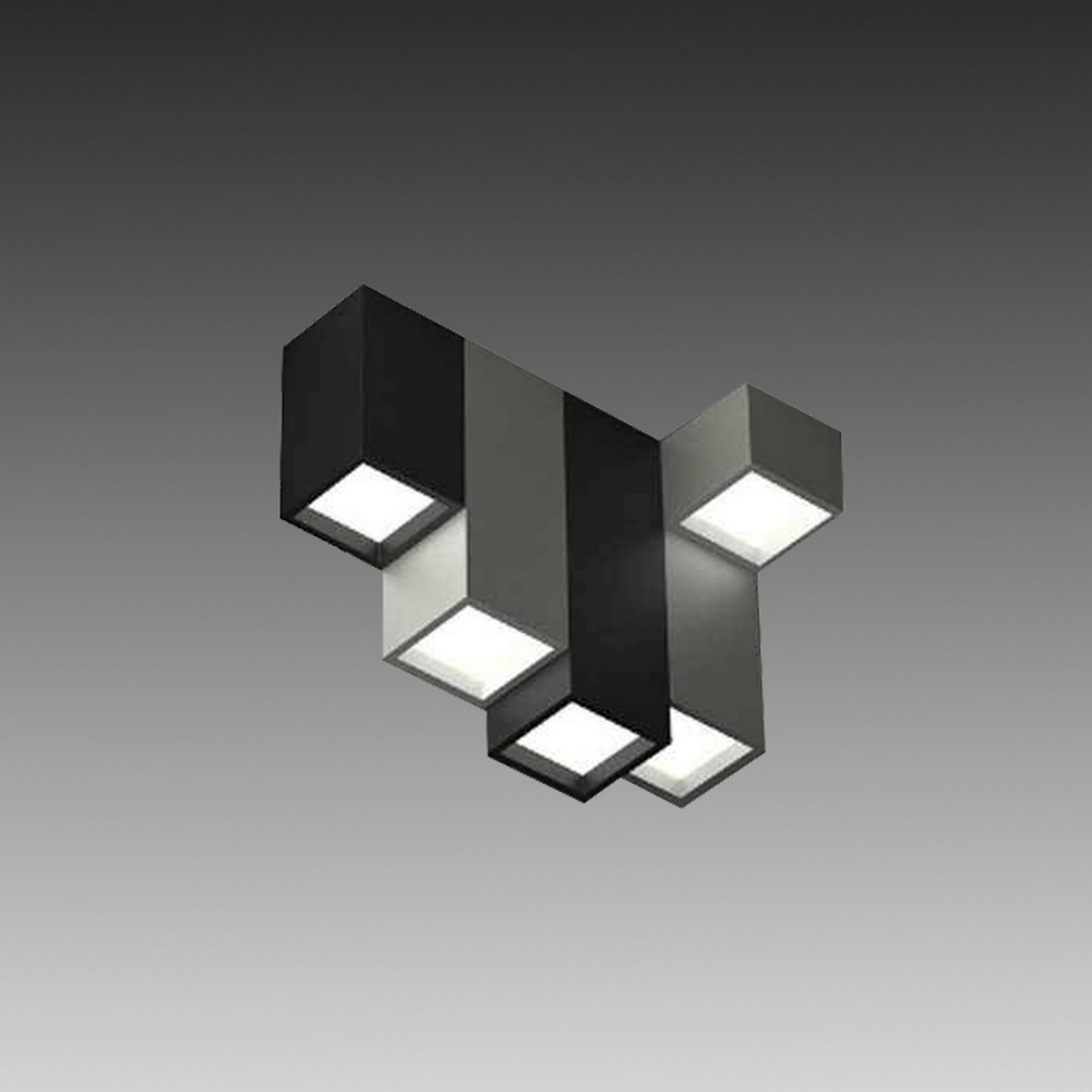 LUX LED Ceiling Light CUBE TRA84002B 40*20cm 