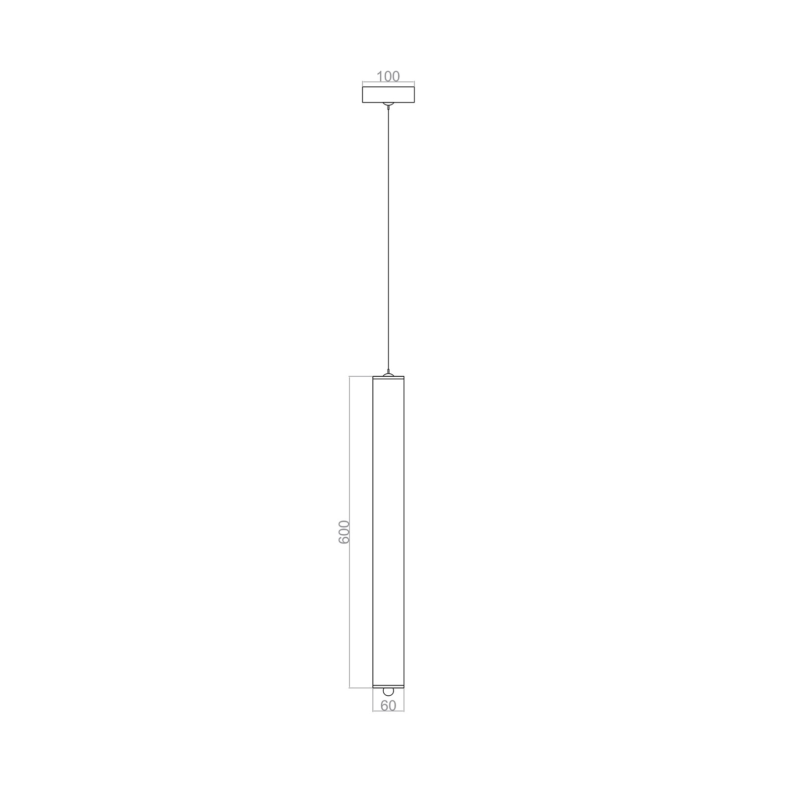 Led Avize Sarkıt STRAAL TR1A173 60cm