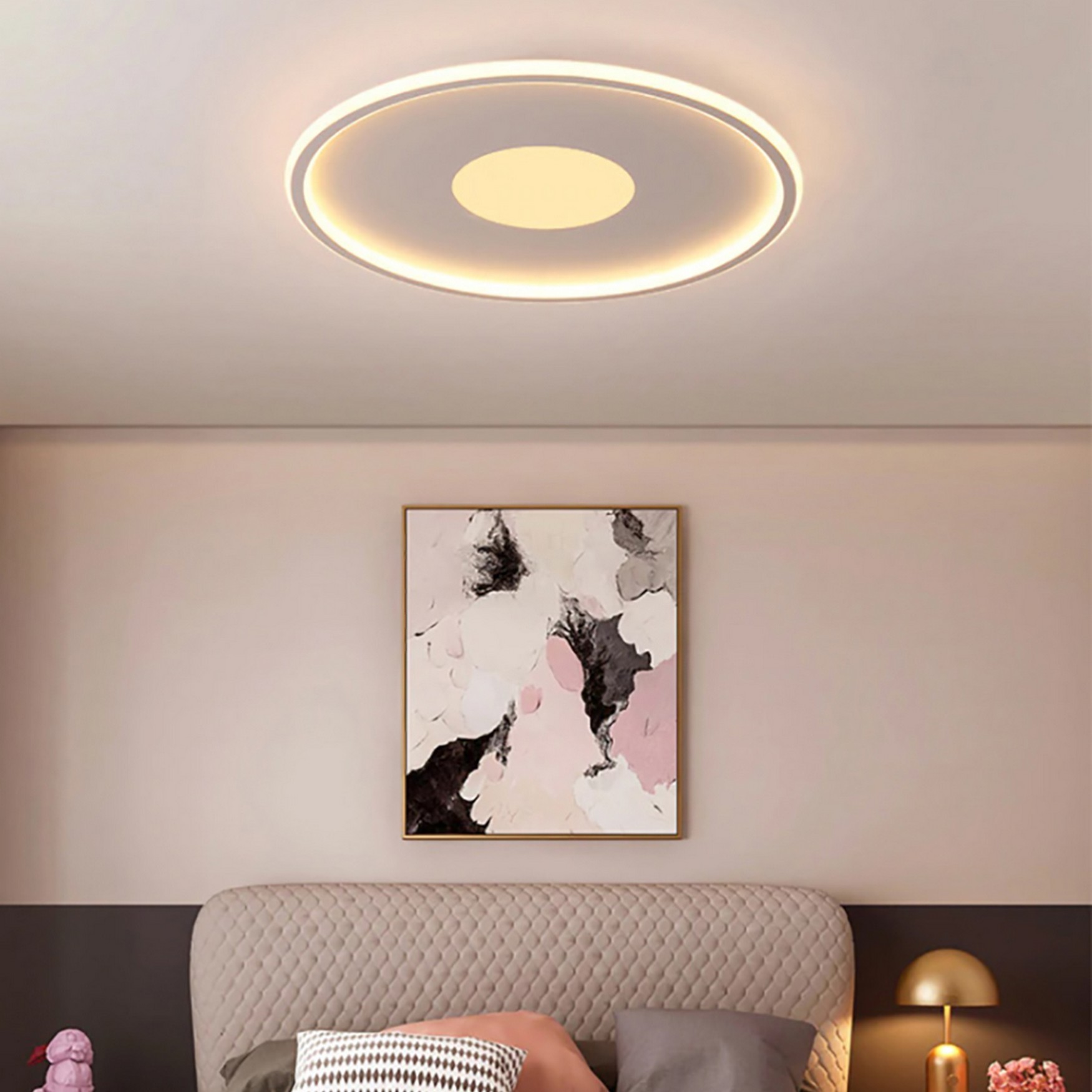 BASIS LED Ceiling Light TRA54106Y Ø80cm 