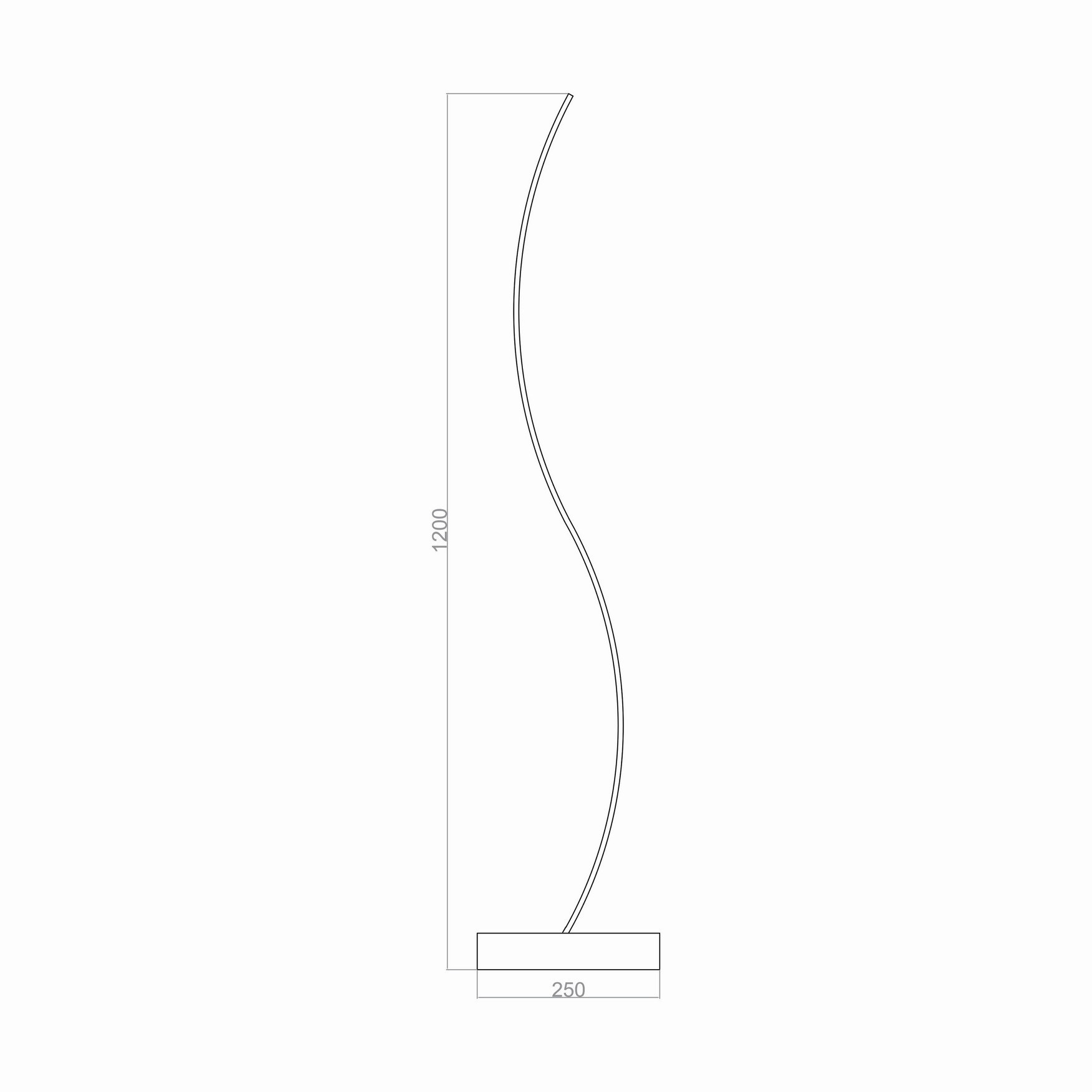 LARGA-S LED Floor Lamp TRA20022 120cm  