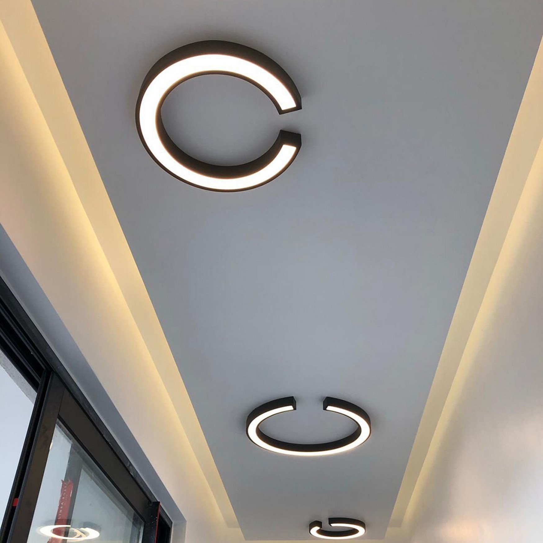 C VIER LED Ceiling Light TRA31032 Ø60cm