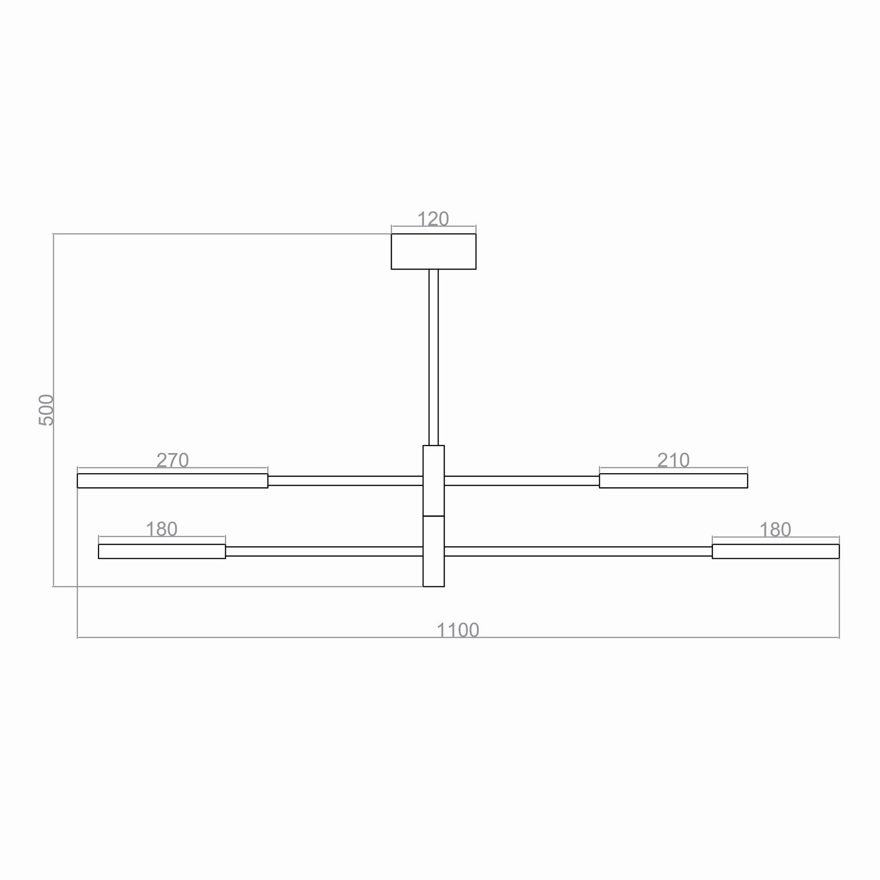 KAFER LED Pendant Light TRA32159 100cm  