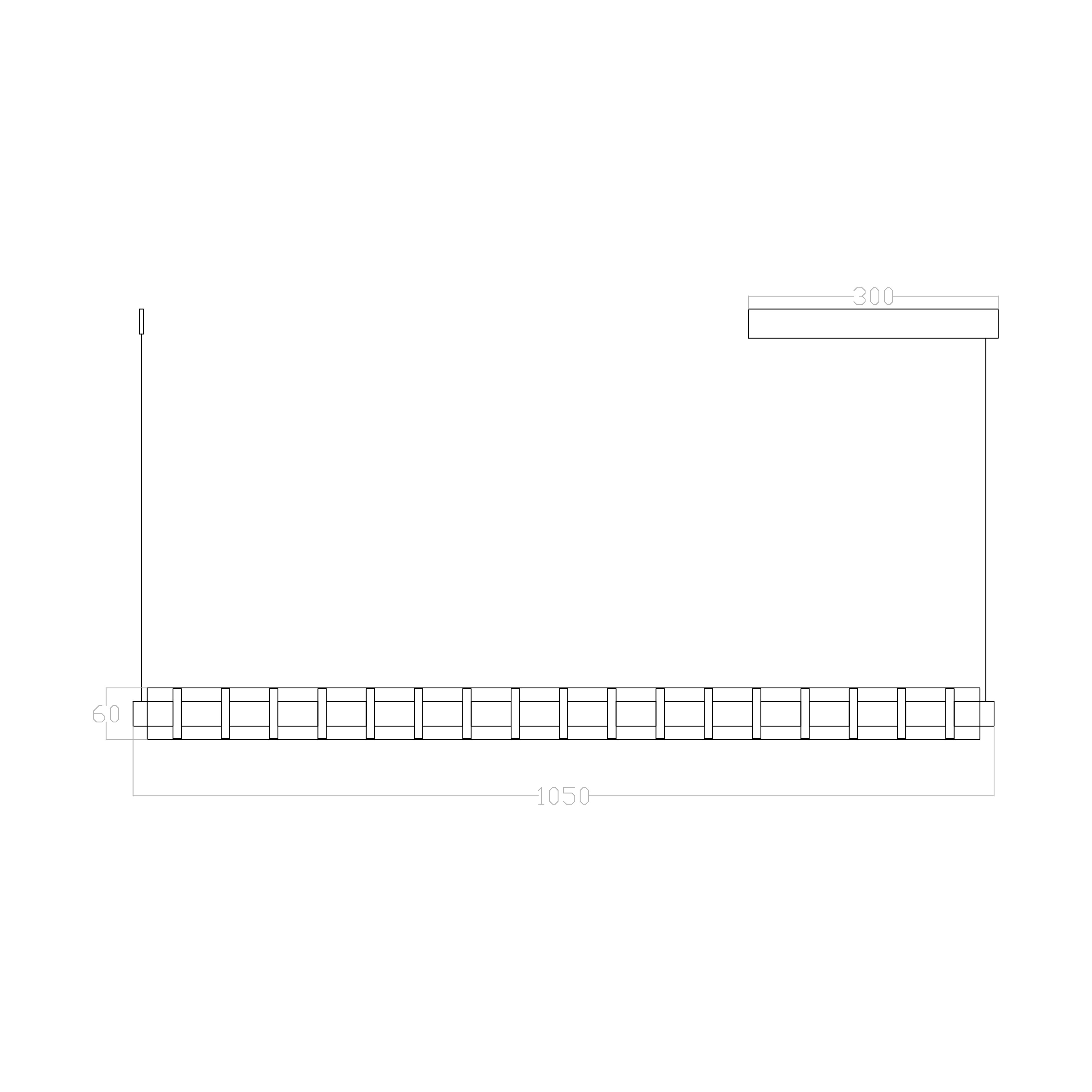 Led Avize Sarkıt TRANSPARENT PIPE TR1A215 105cm