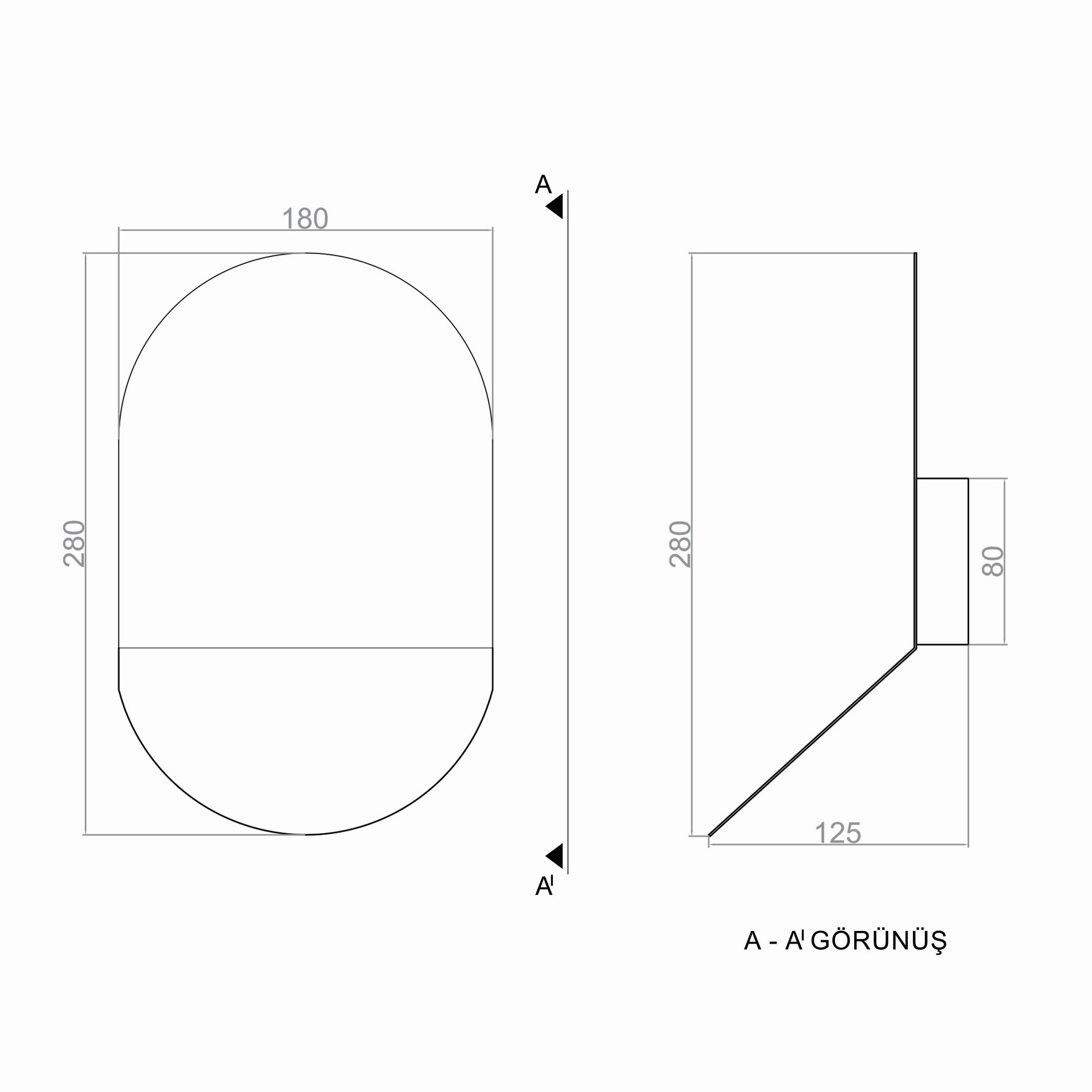 TORCH LED Wall Light TRA74108 27*18cm 