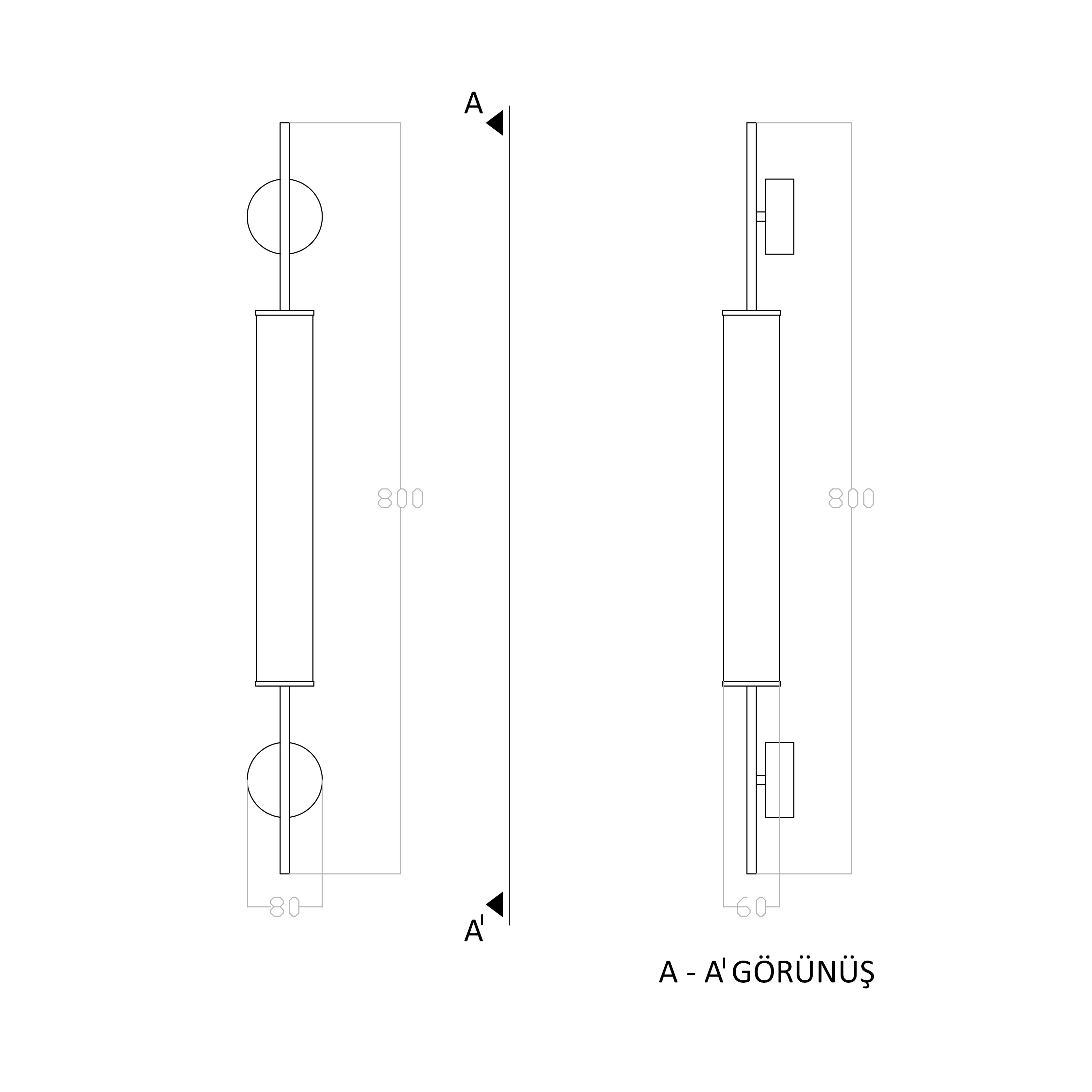 Led Aplik STRAAL TR3A088 80cm