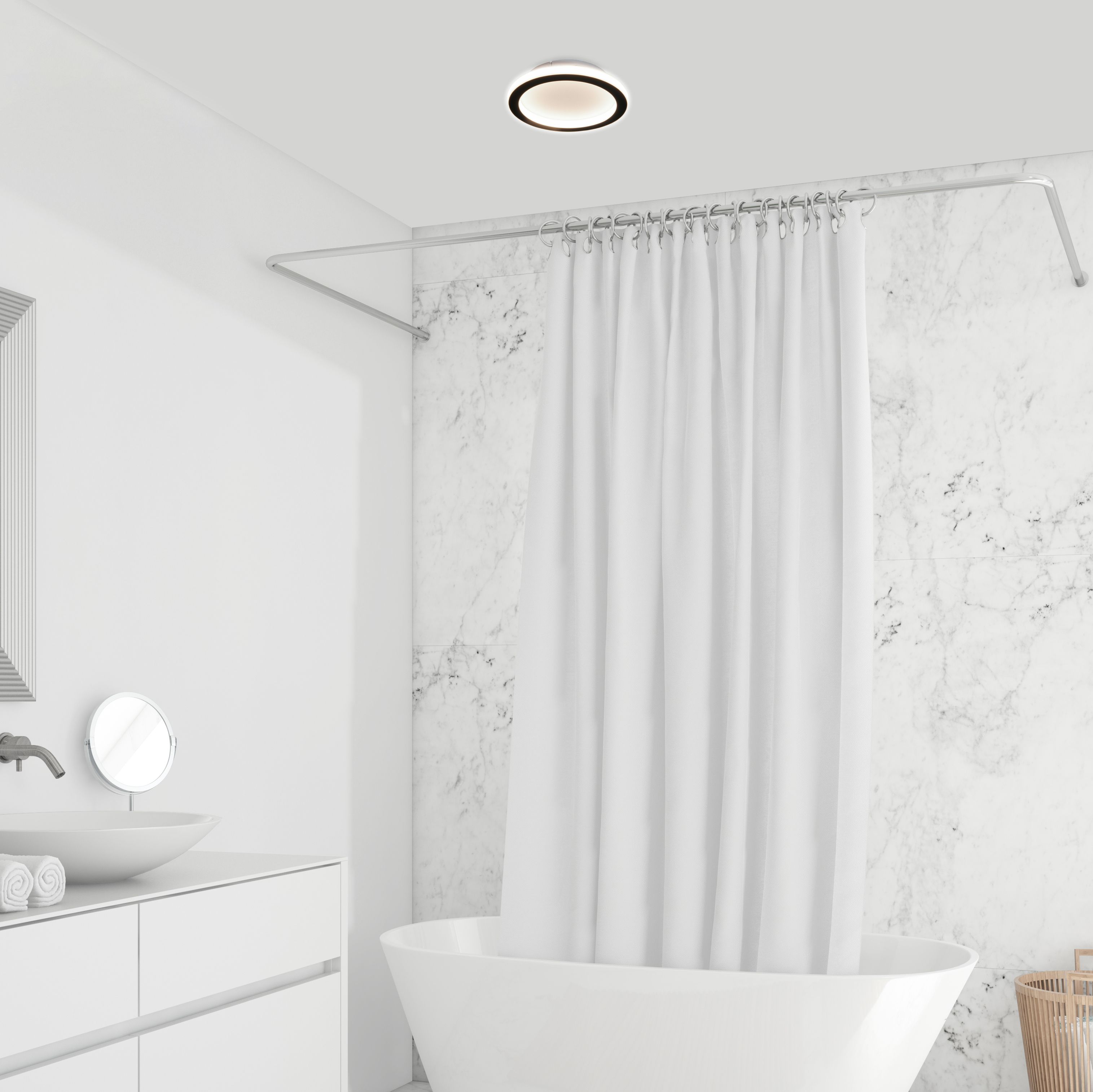 Led Avize Plafonyer BASIS TR2A001F Ø25cm