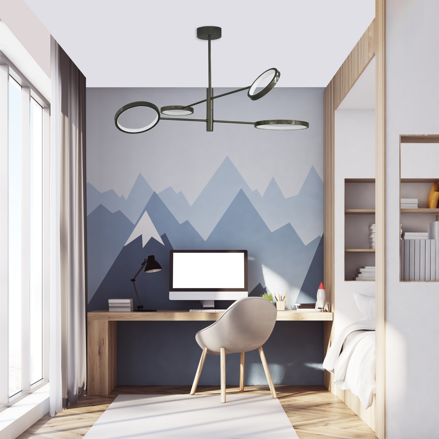 KAFER LED Pendant Light TRA32159 100cm  