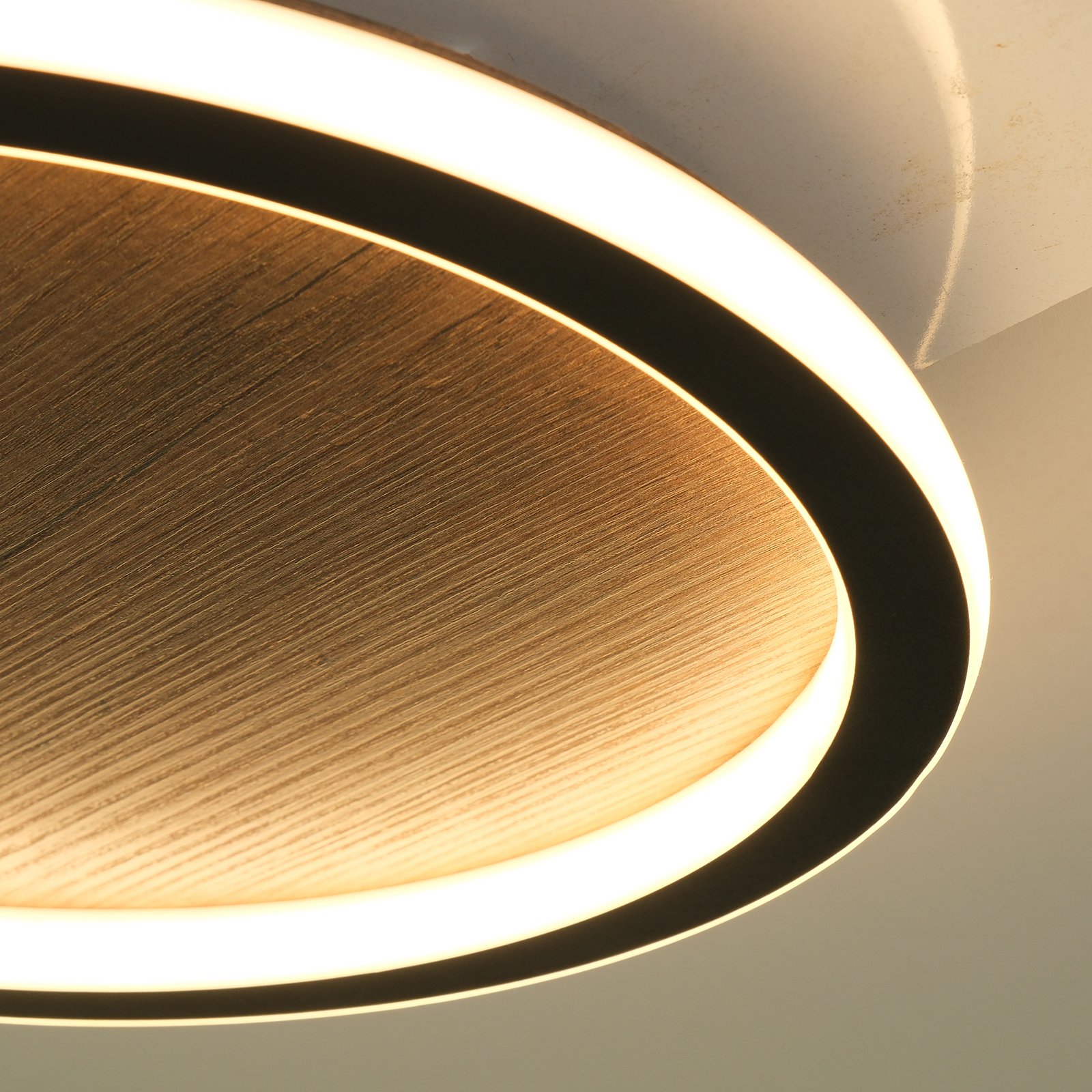 Led Avize Plafonyer BASIS WOOD TR2A003 Ø30cm