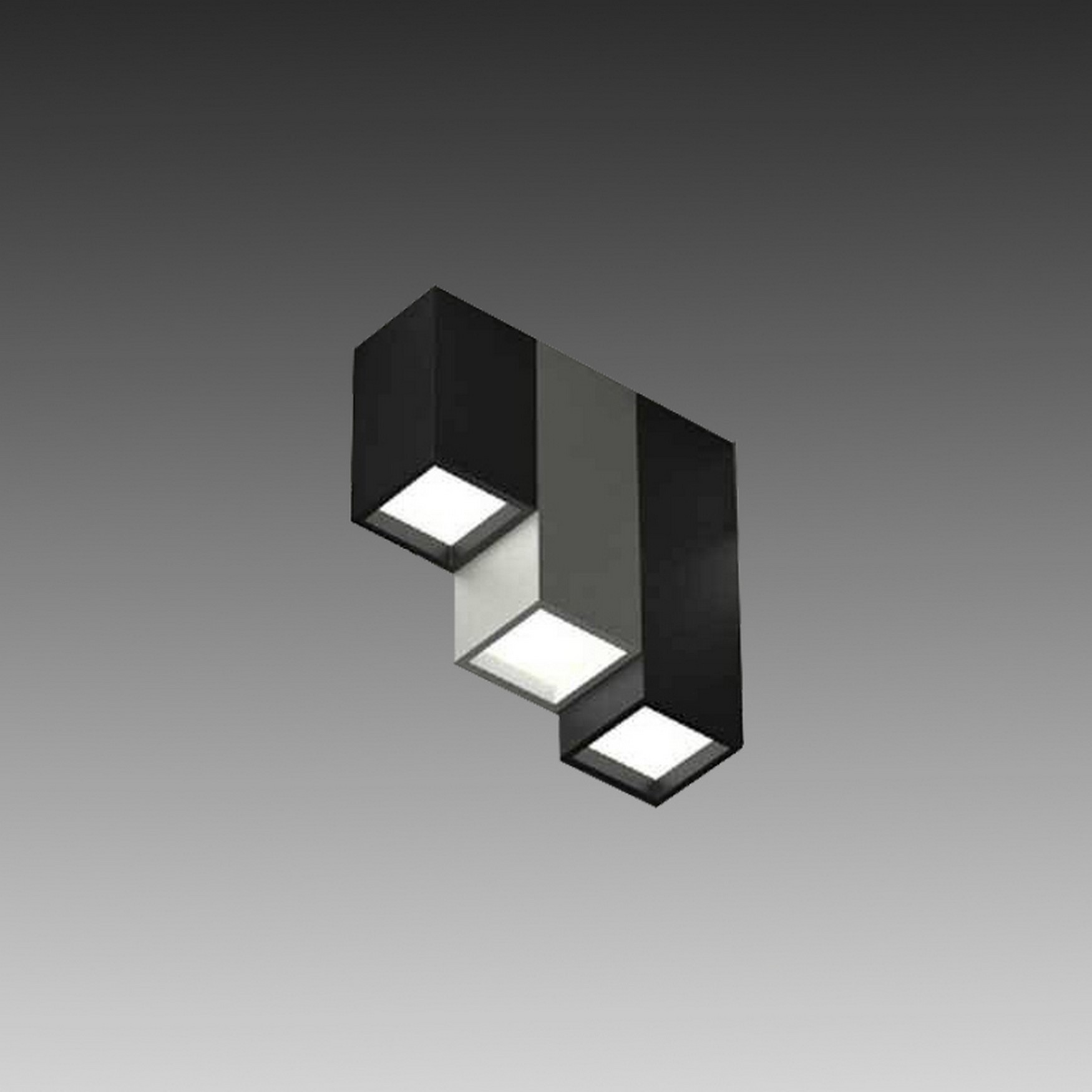 LUX LED Ceiling Light CUBE TRA84002A 30*10cm 