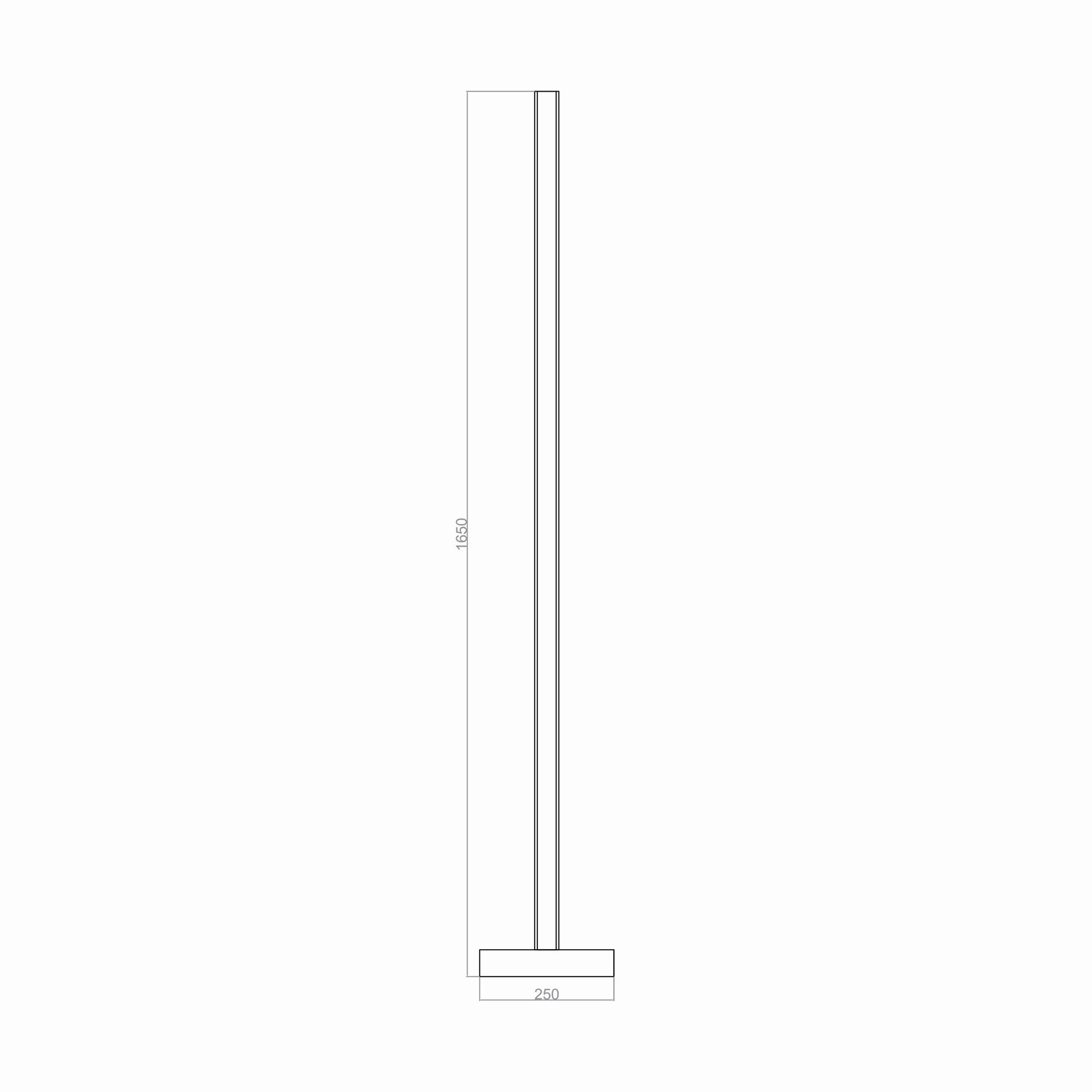 DRITTO LED Floor Lamp TRA20062 165cm  