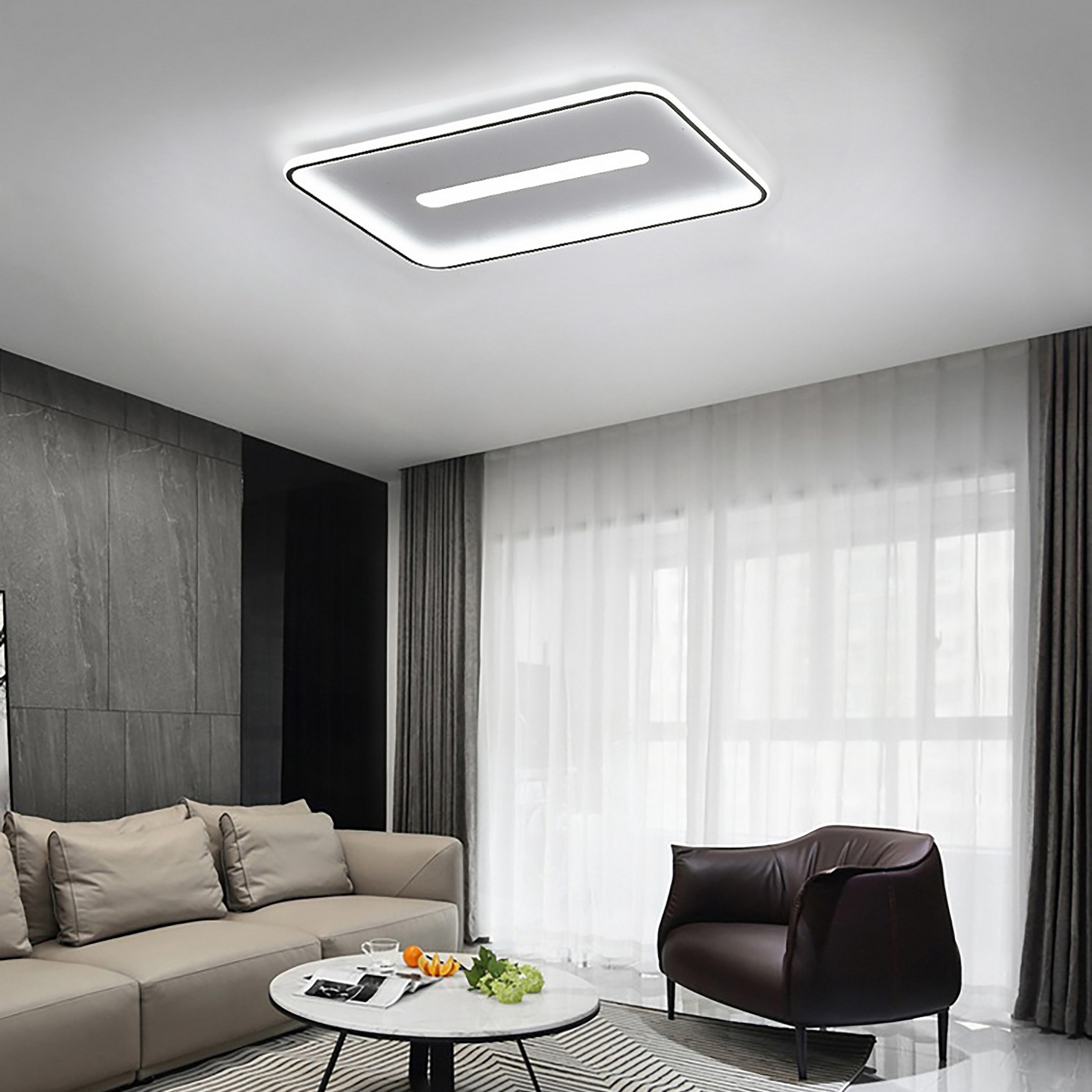 BASIS LED Ceiling Light TRA54113L 60*40cm 