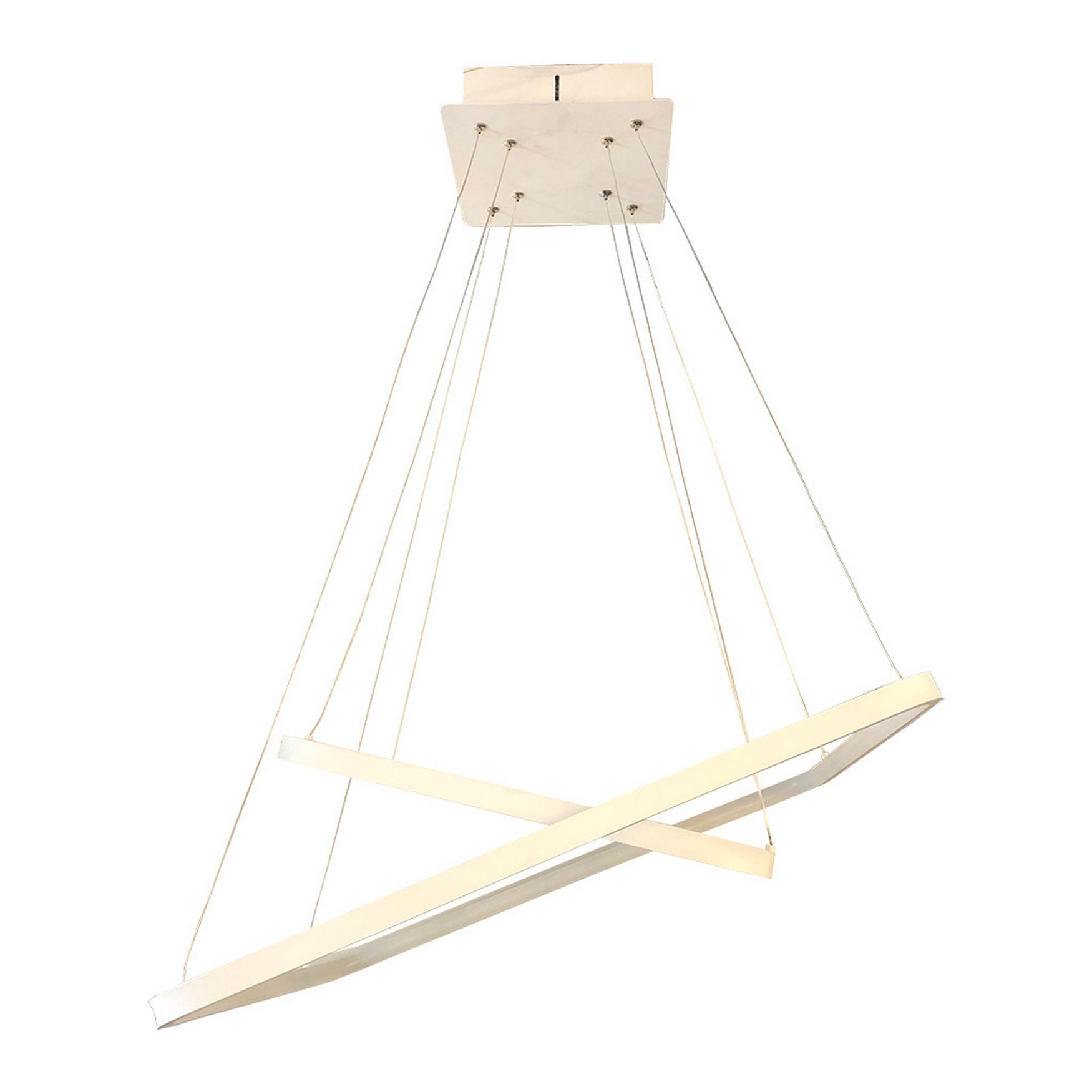 OVALKOSE 2KARE LED Pendant Light TRA30014 60*60cm 