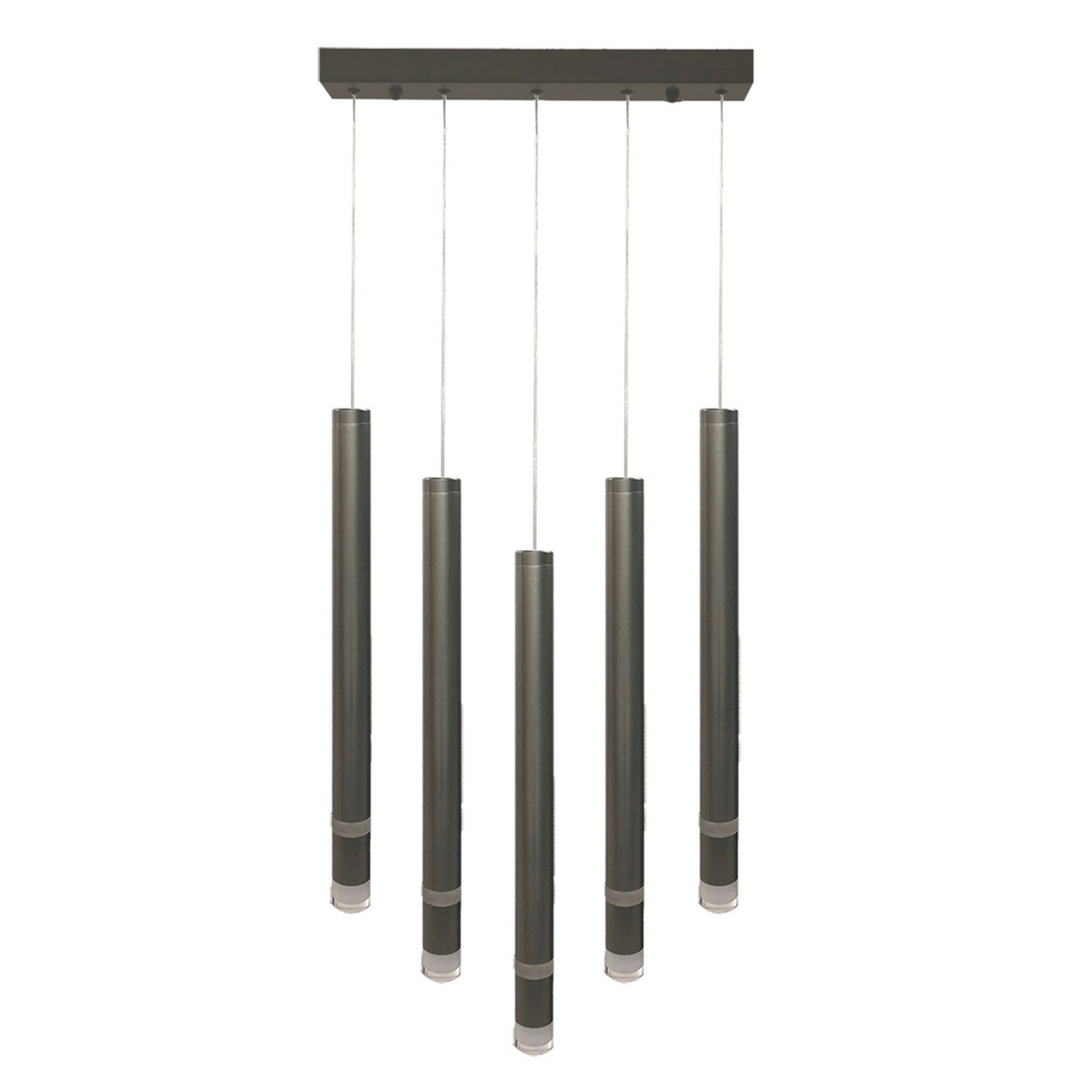 LONG GRANDETUBO2 LED Pendant Light TRA83056L 5*Ø40mm 