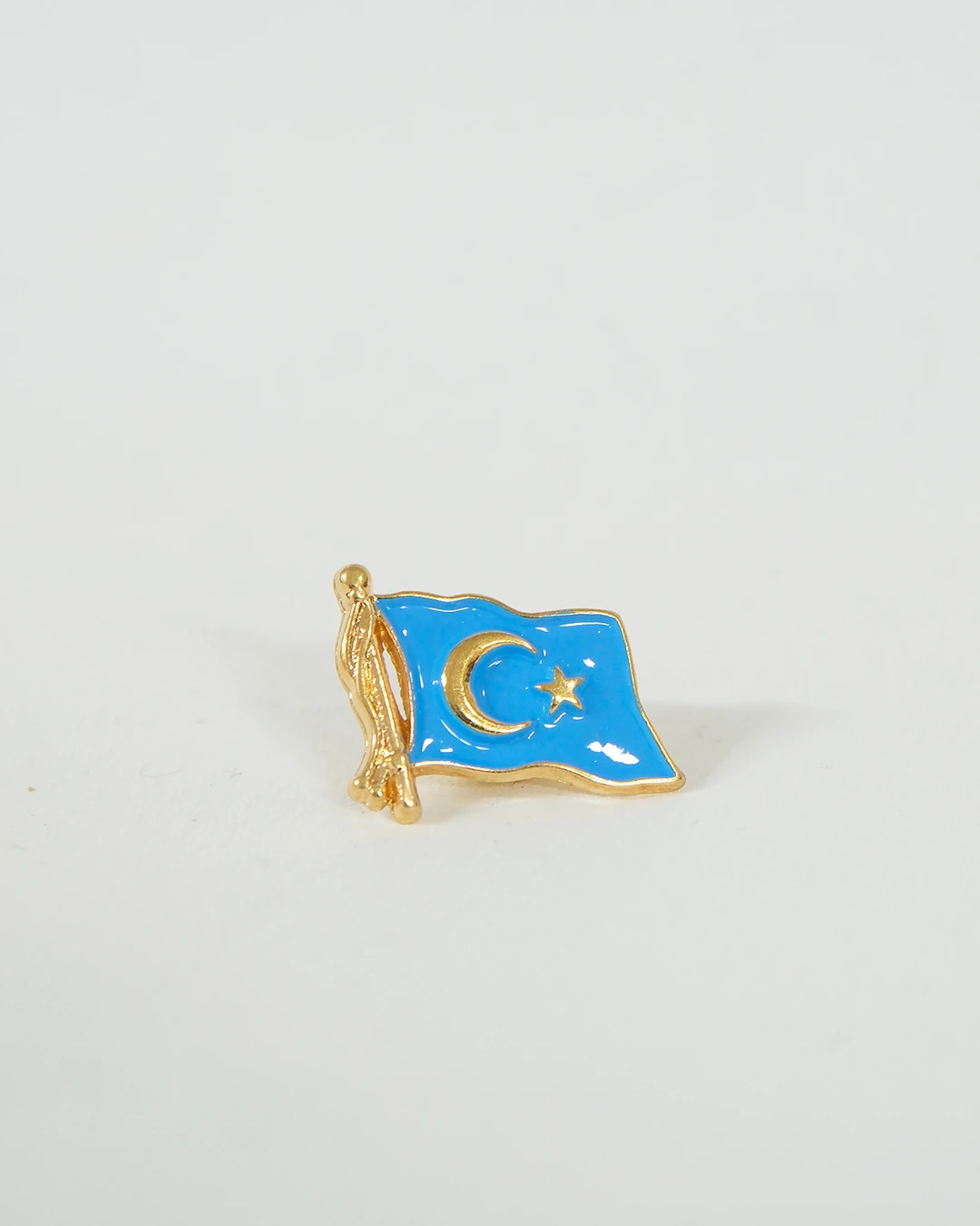 Doğu Türkistan Bayrağı Rozet