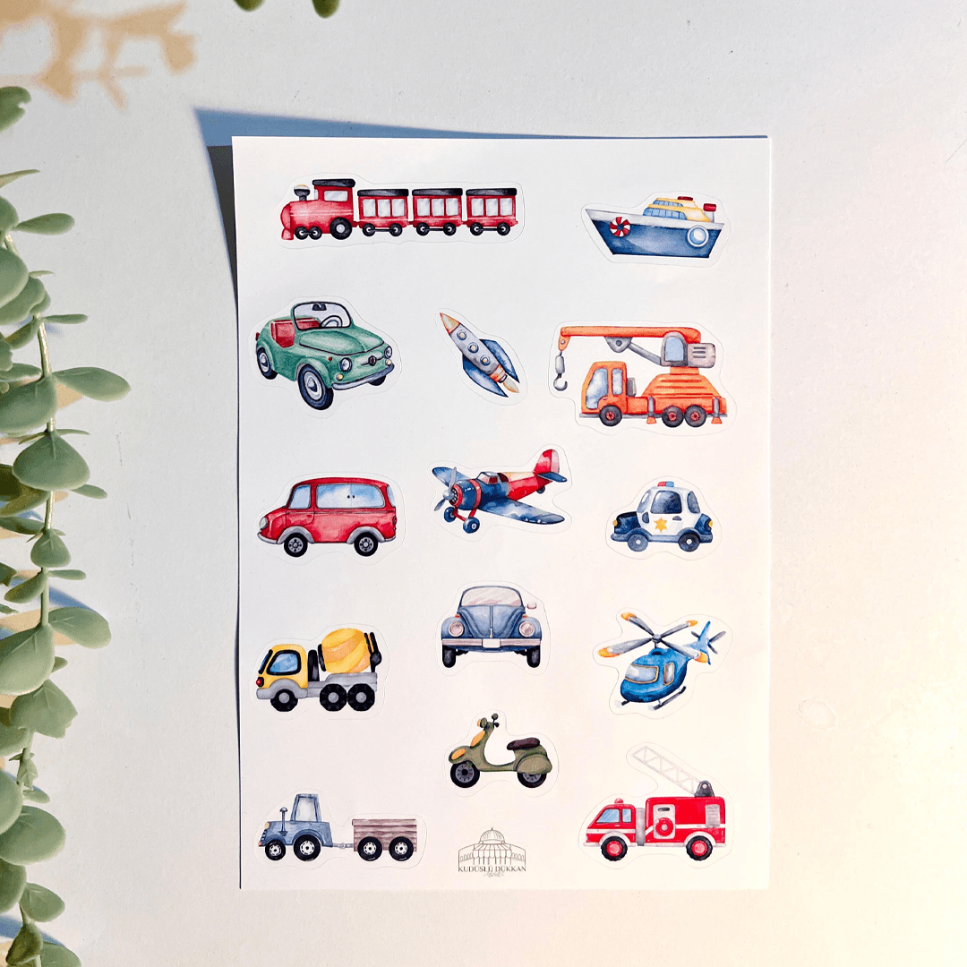 Taşıtlar Sticker
