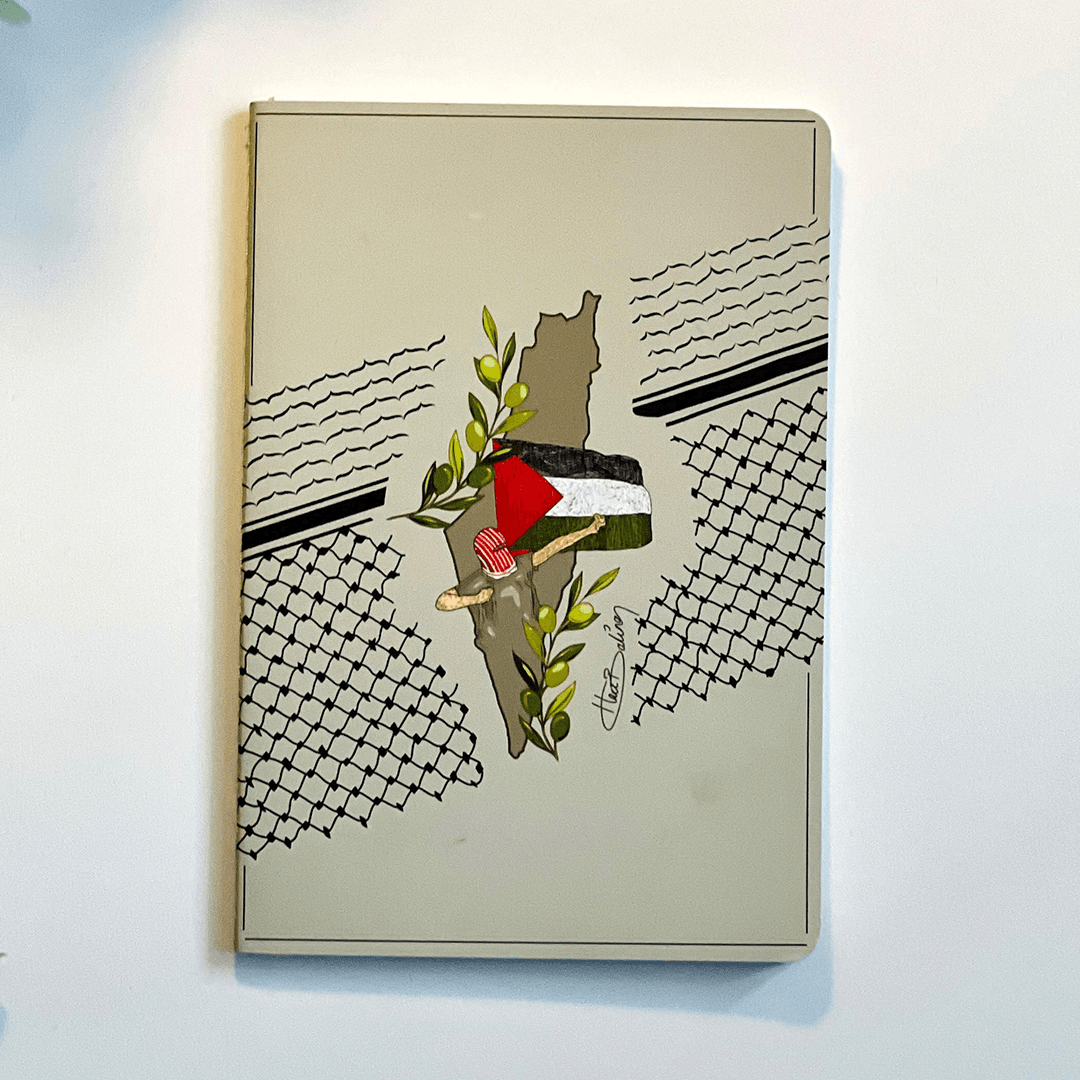Taş Atan Adam Mini Defter - Çizgili