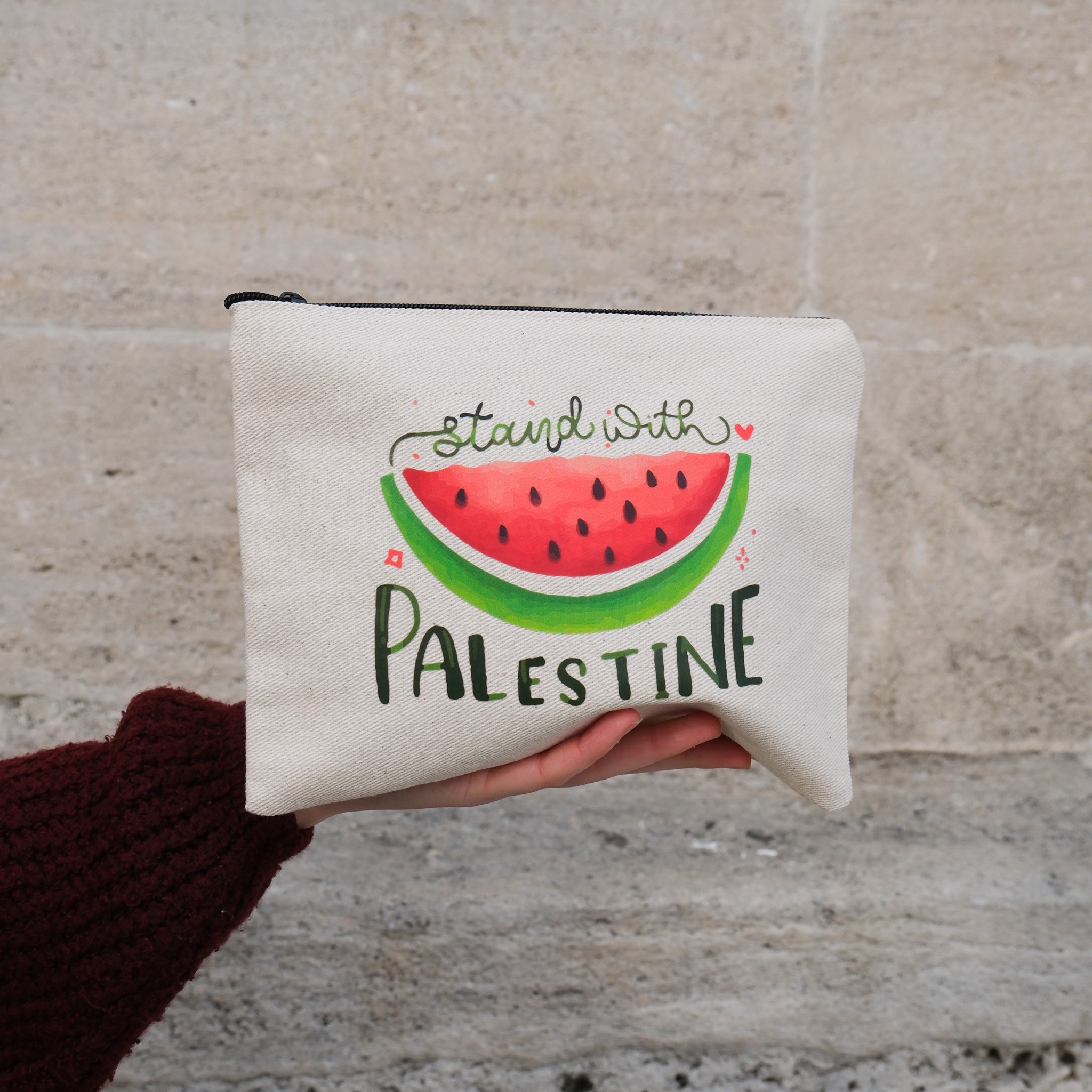 Palestine Clutch Çanta
