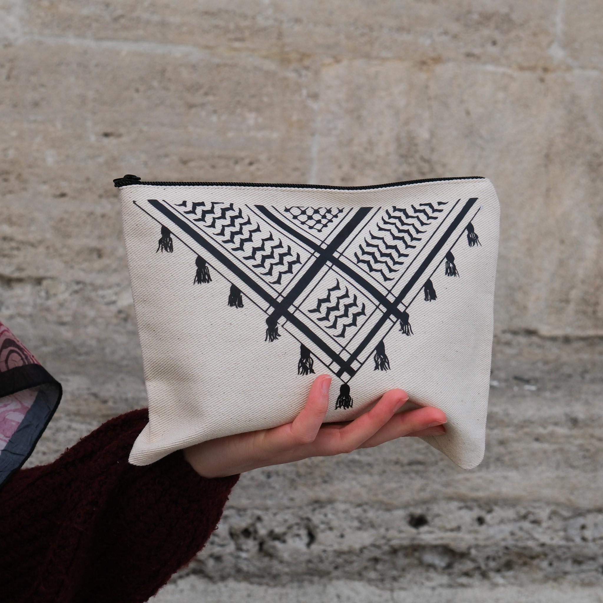 Kefiye Clutch Çanta