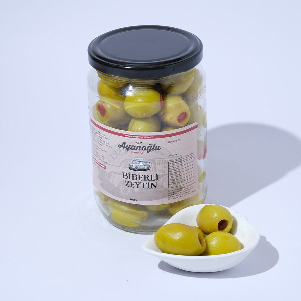 Biberli Zeytin