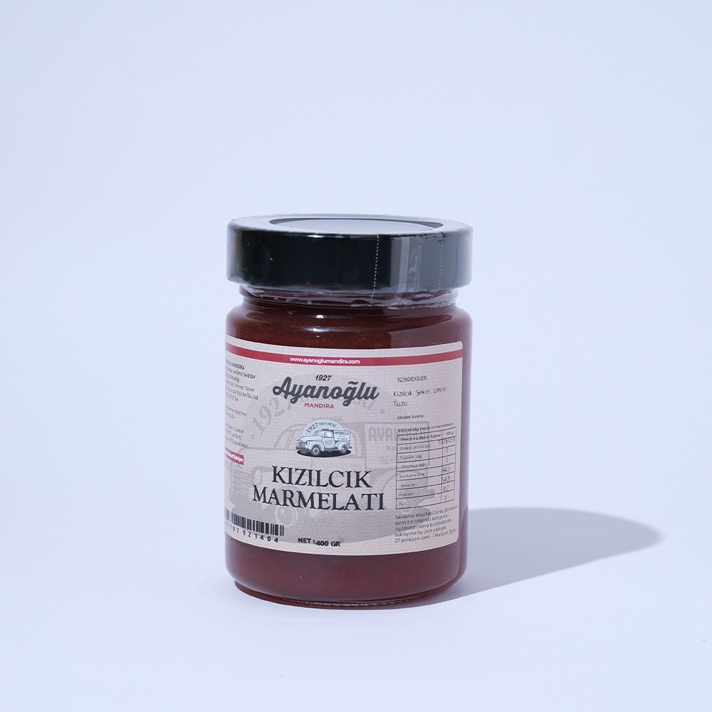 Kızılcık Marmelatı 400 Gr