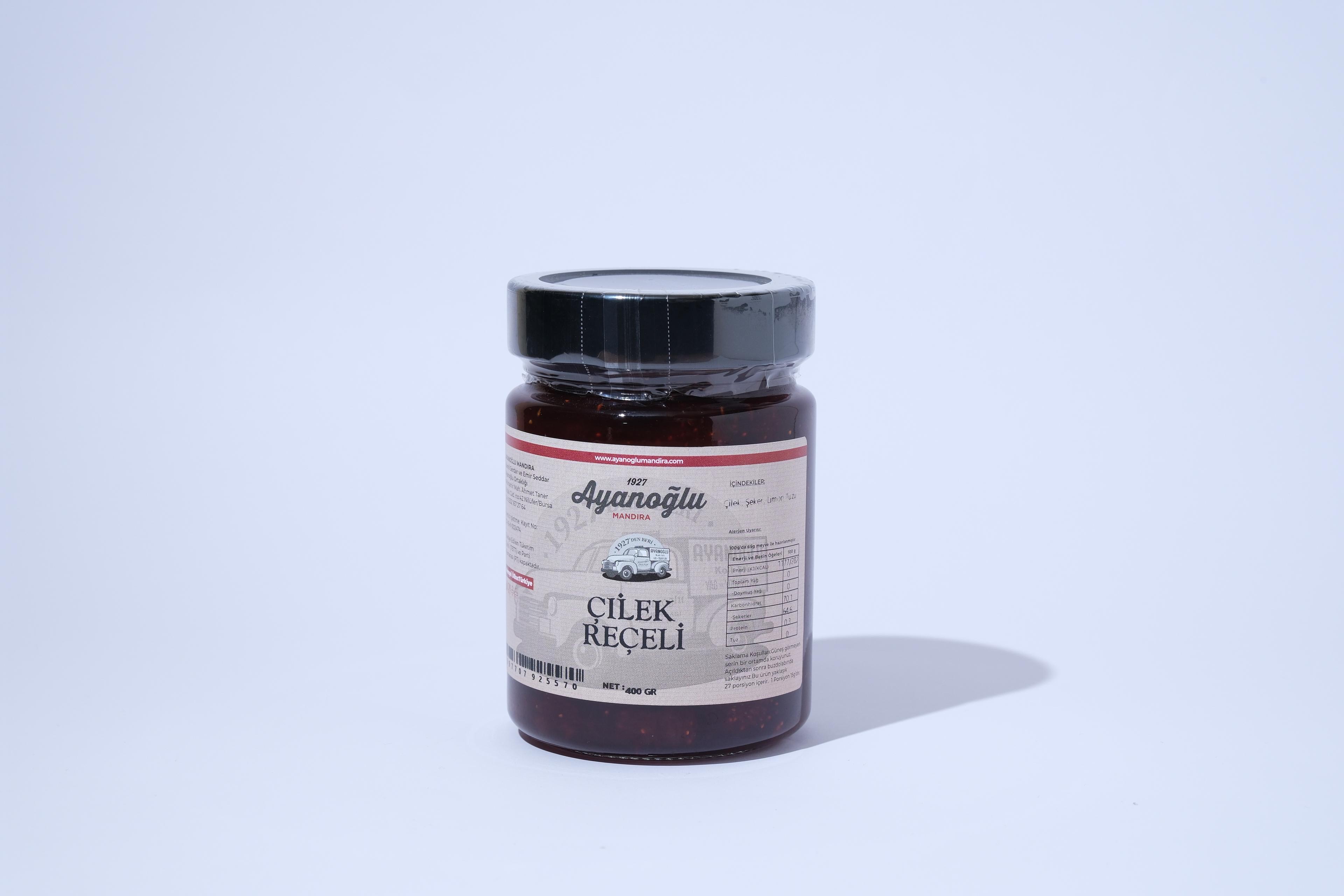 Çilek Reçeli 400 Gr