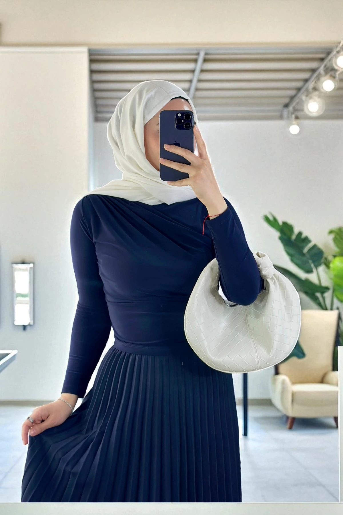 Zara Blüz - LACİVERT