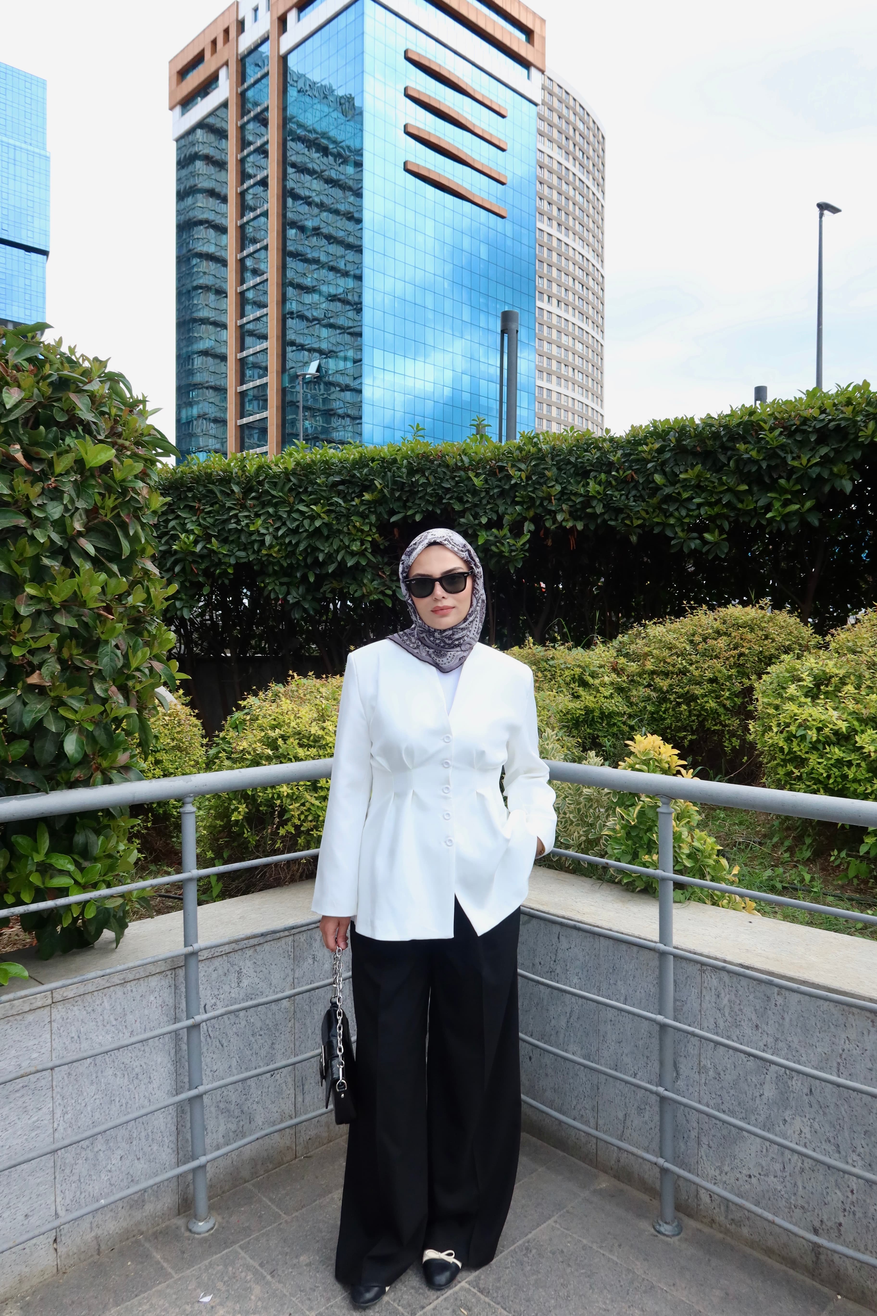 Blazer Ceket - EKRU