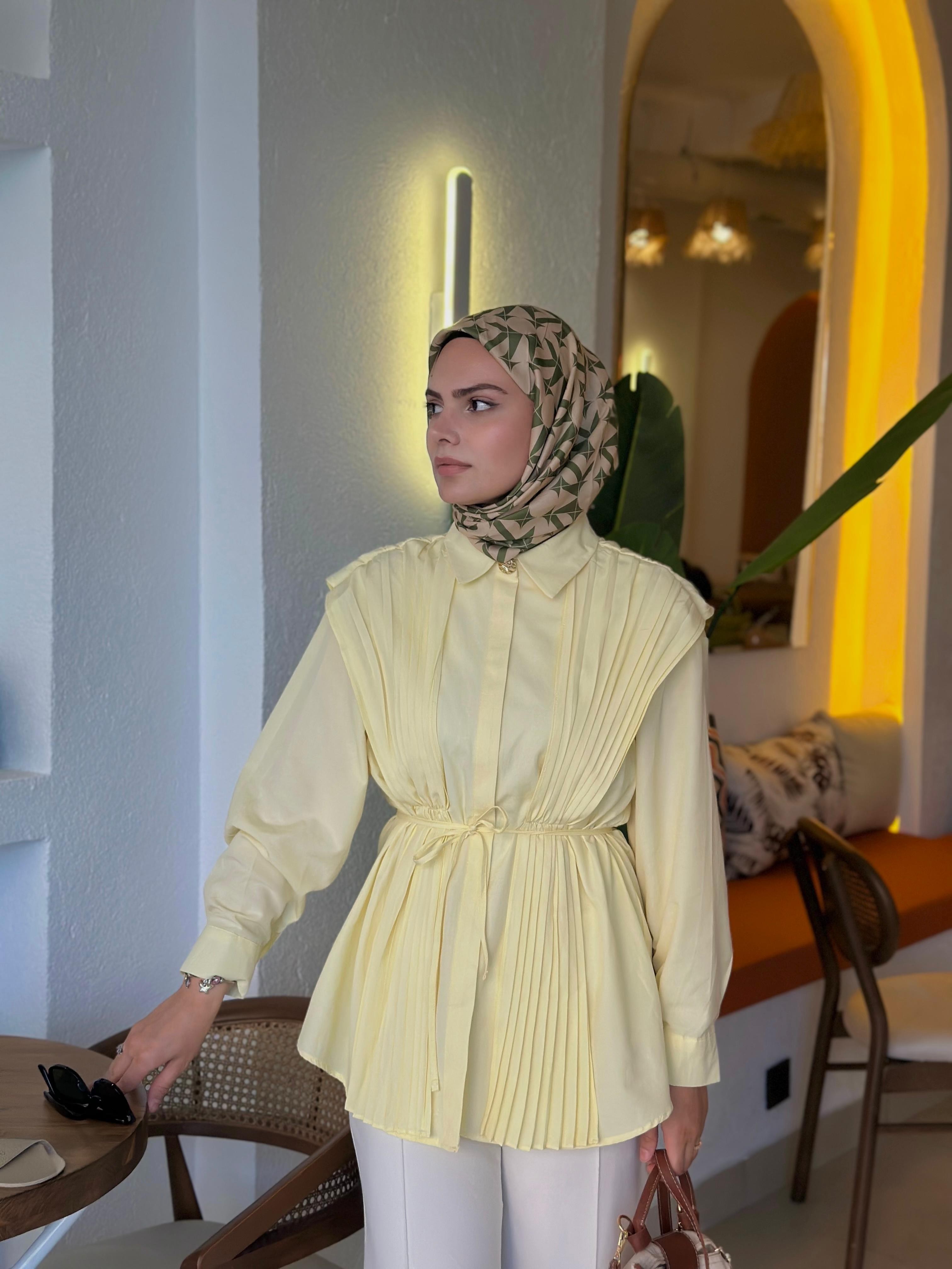 Deppo Gömlek - TEREYAĞI SARISI