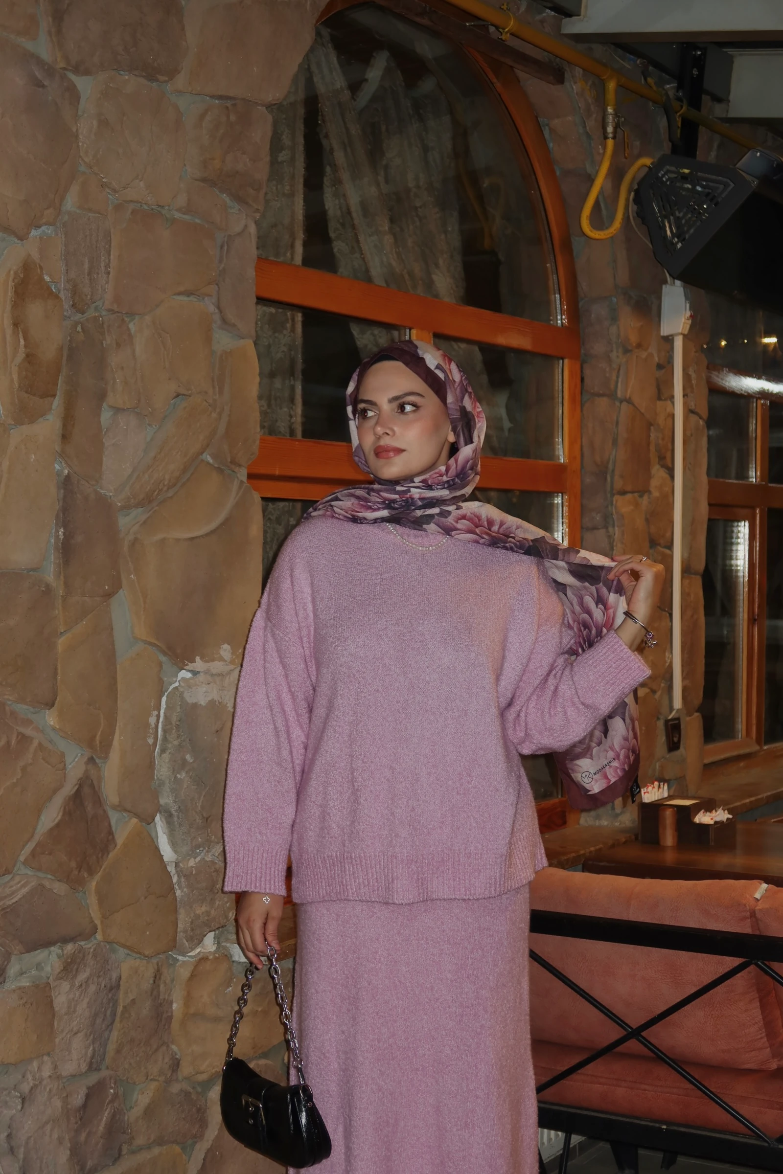 Sindi Etekli Takım - PUDRA PEMBE