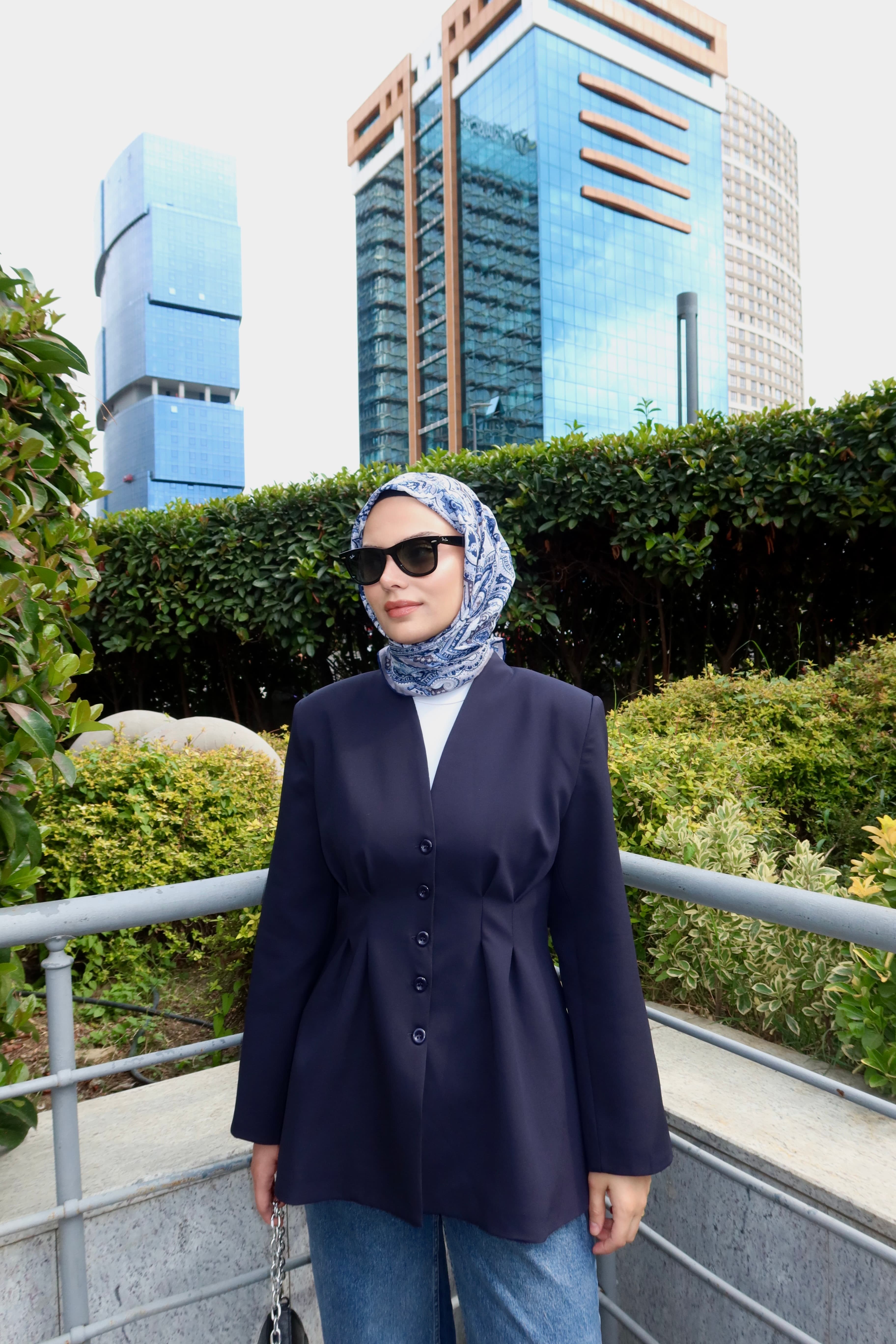 Blazer Ceket - LACİVERT