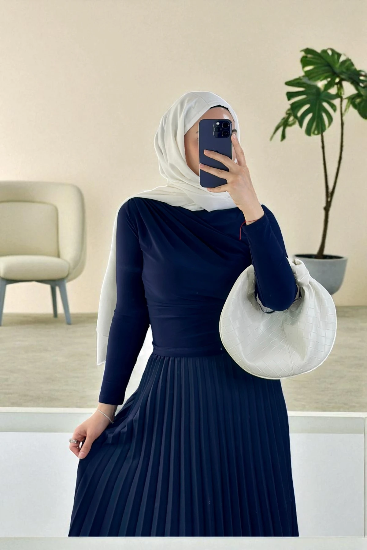 Zara Blüz - LACİVERT