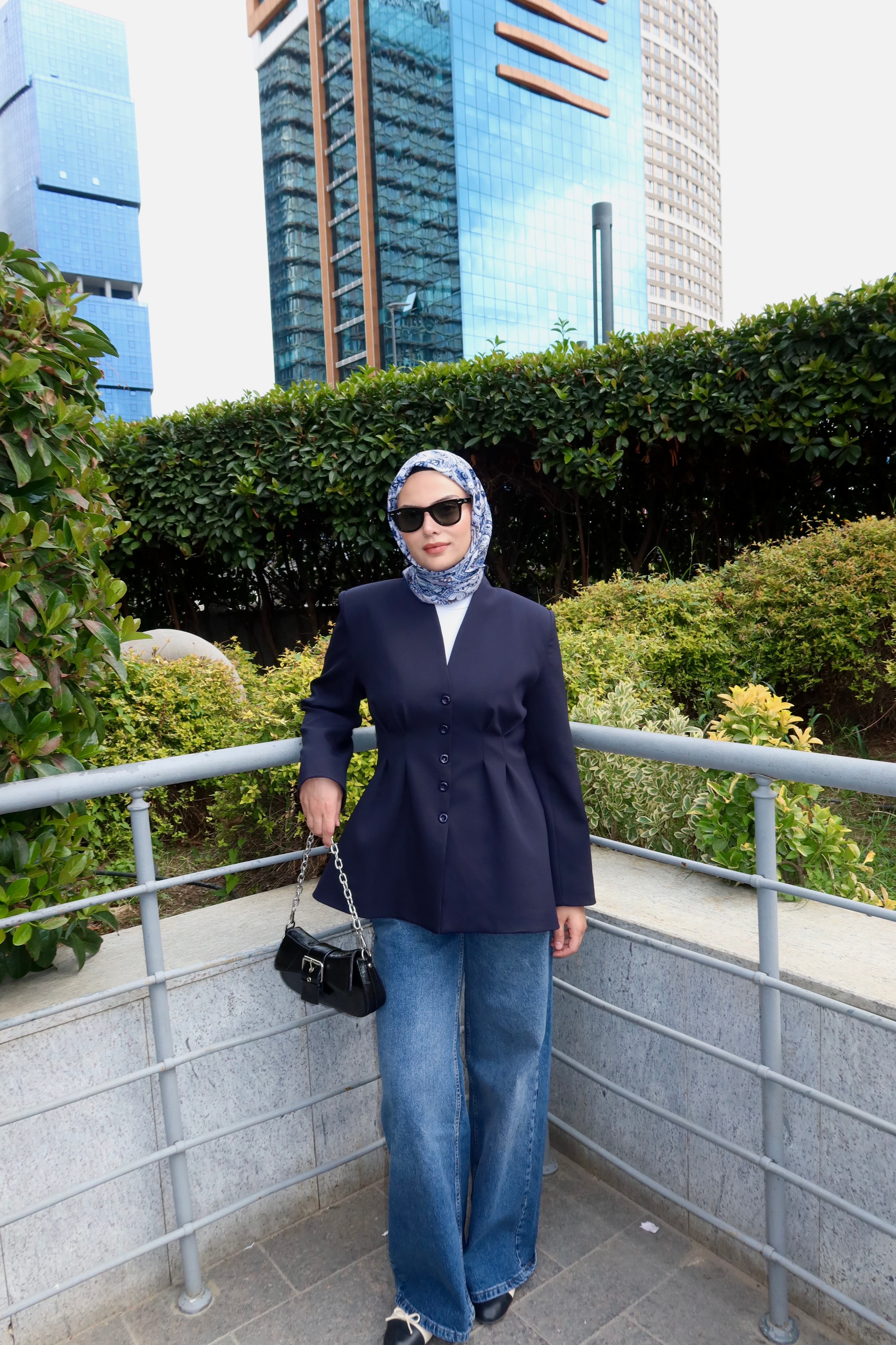 Blazer Ceket - LACİVERT