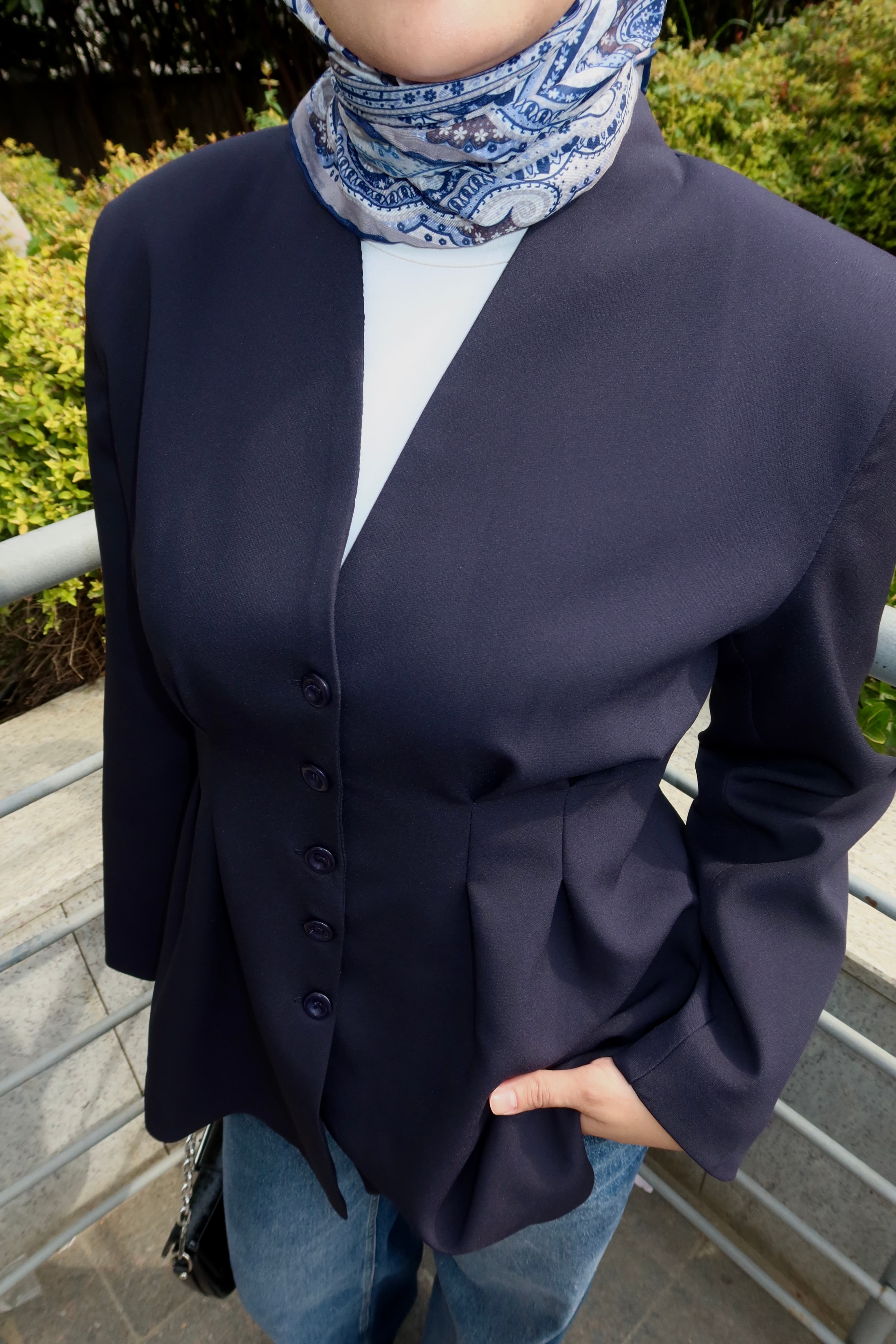 Blazer Ceket - LACİVERT