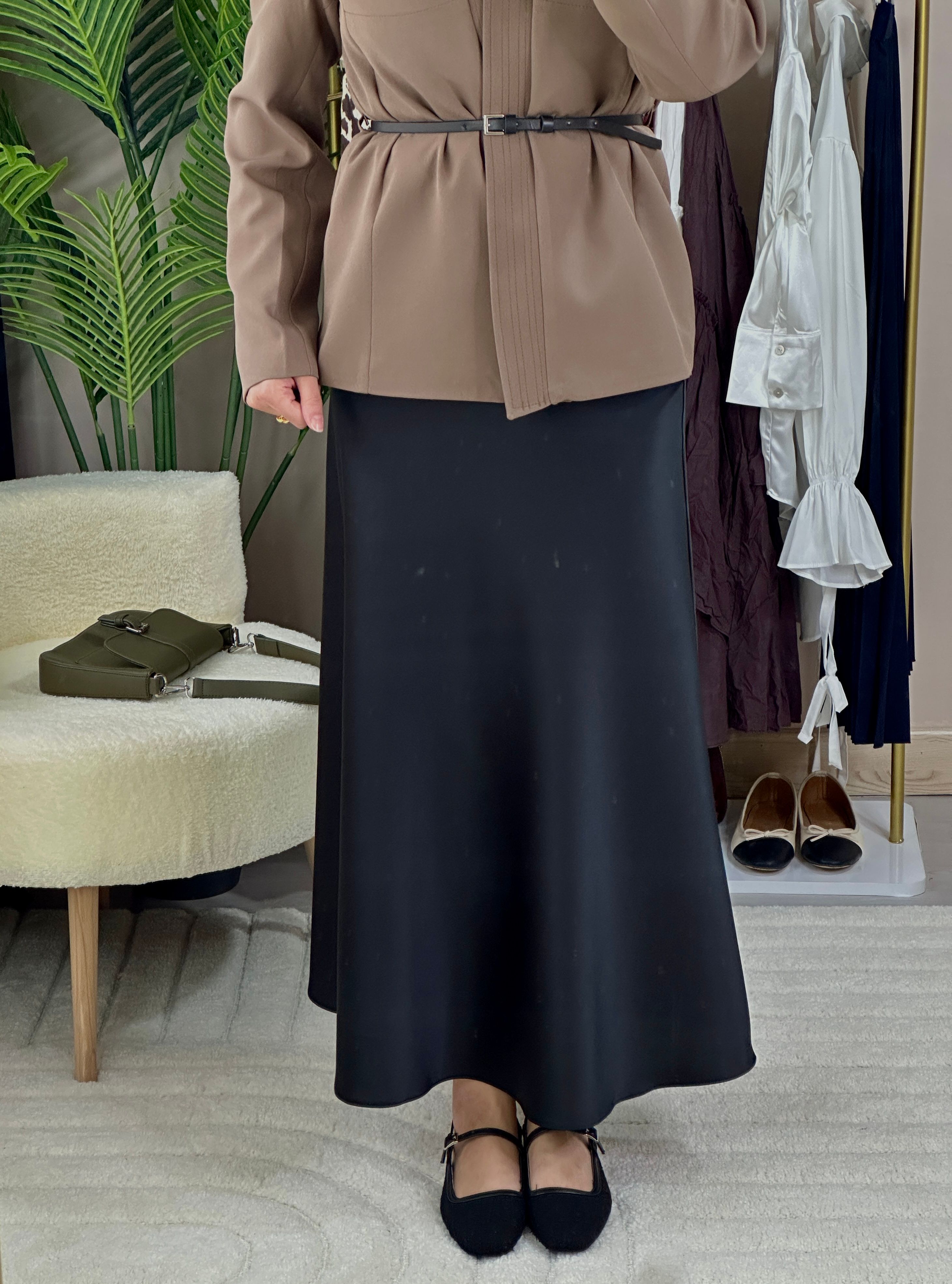 Zara Saten Etek - SİYAH