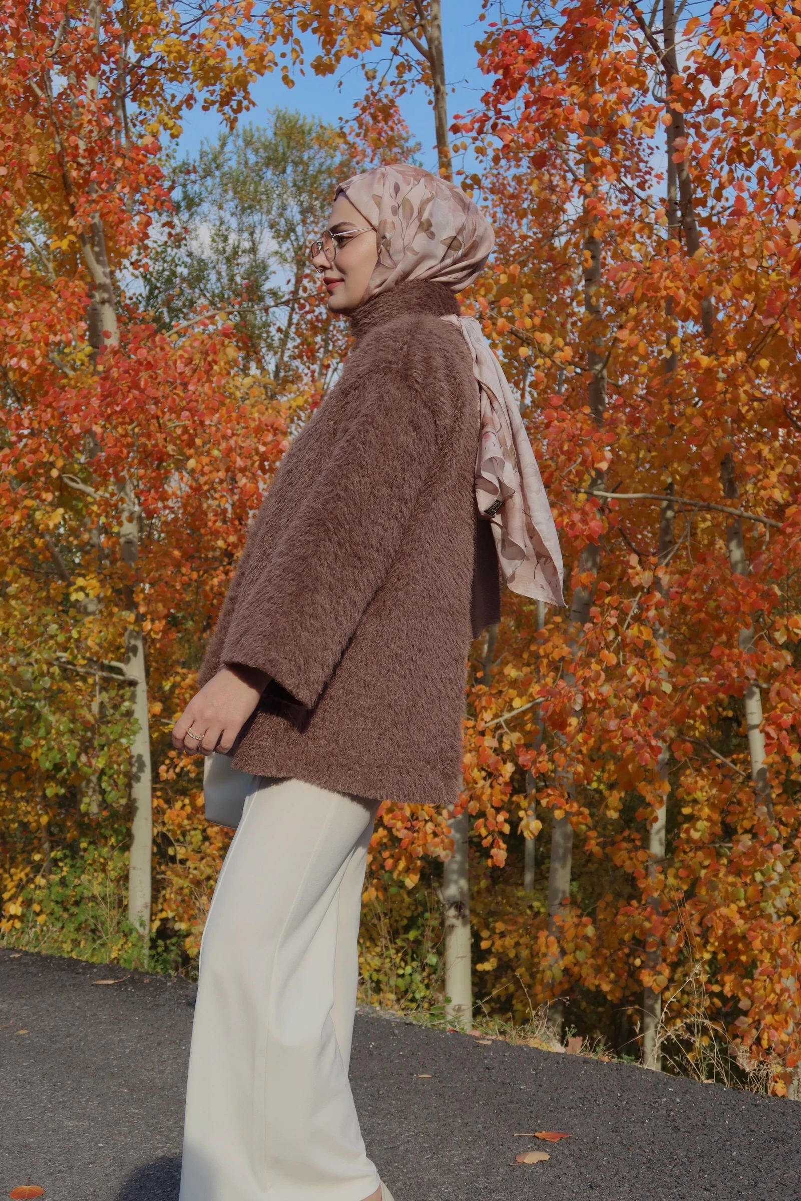 Atkılı Pinterest Ceket - KAHVE