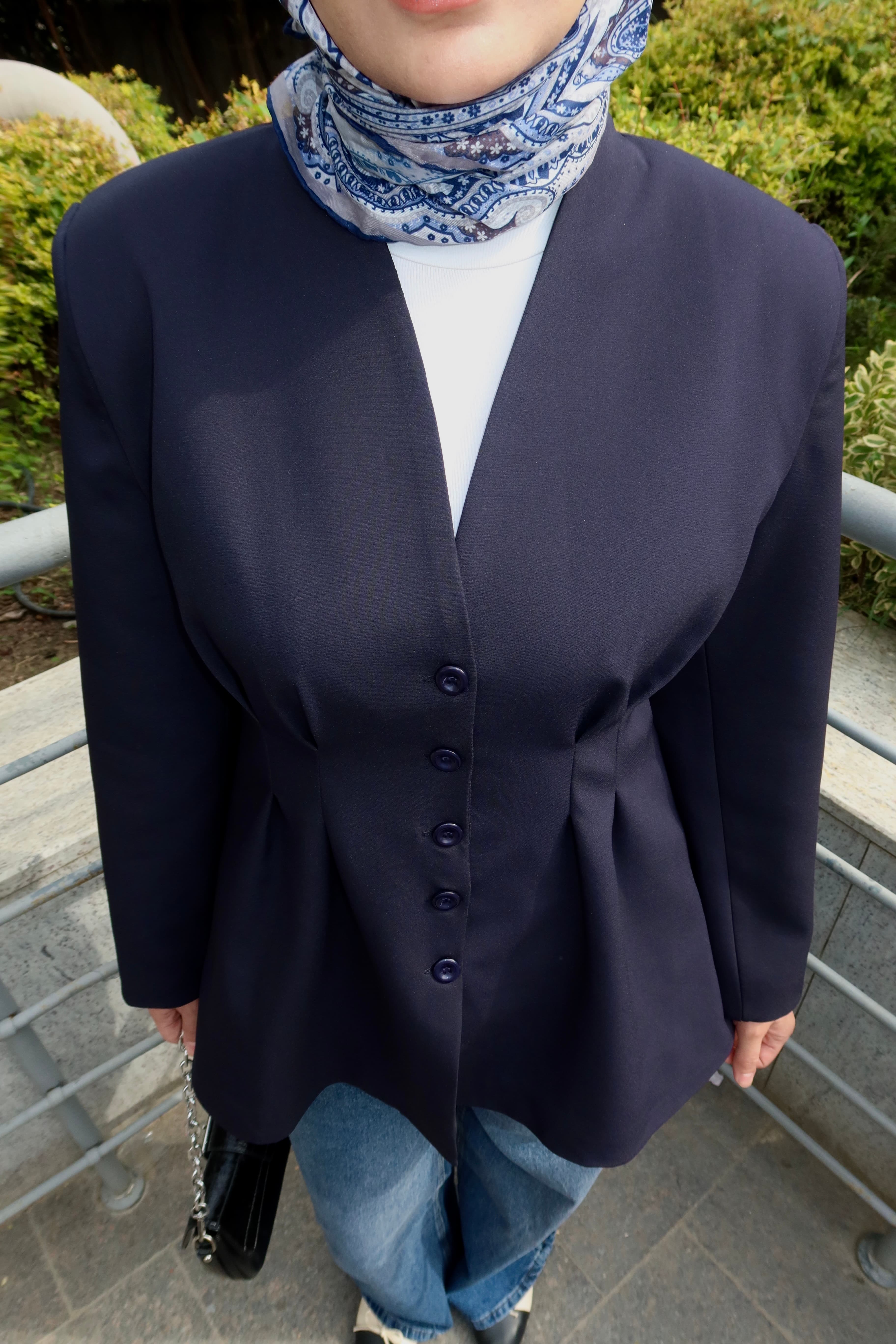 Blazer Ceket - LACİVERT