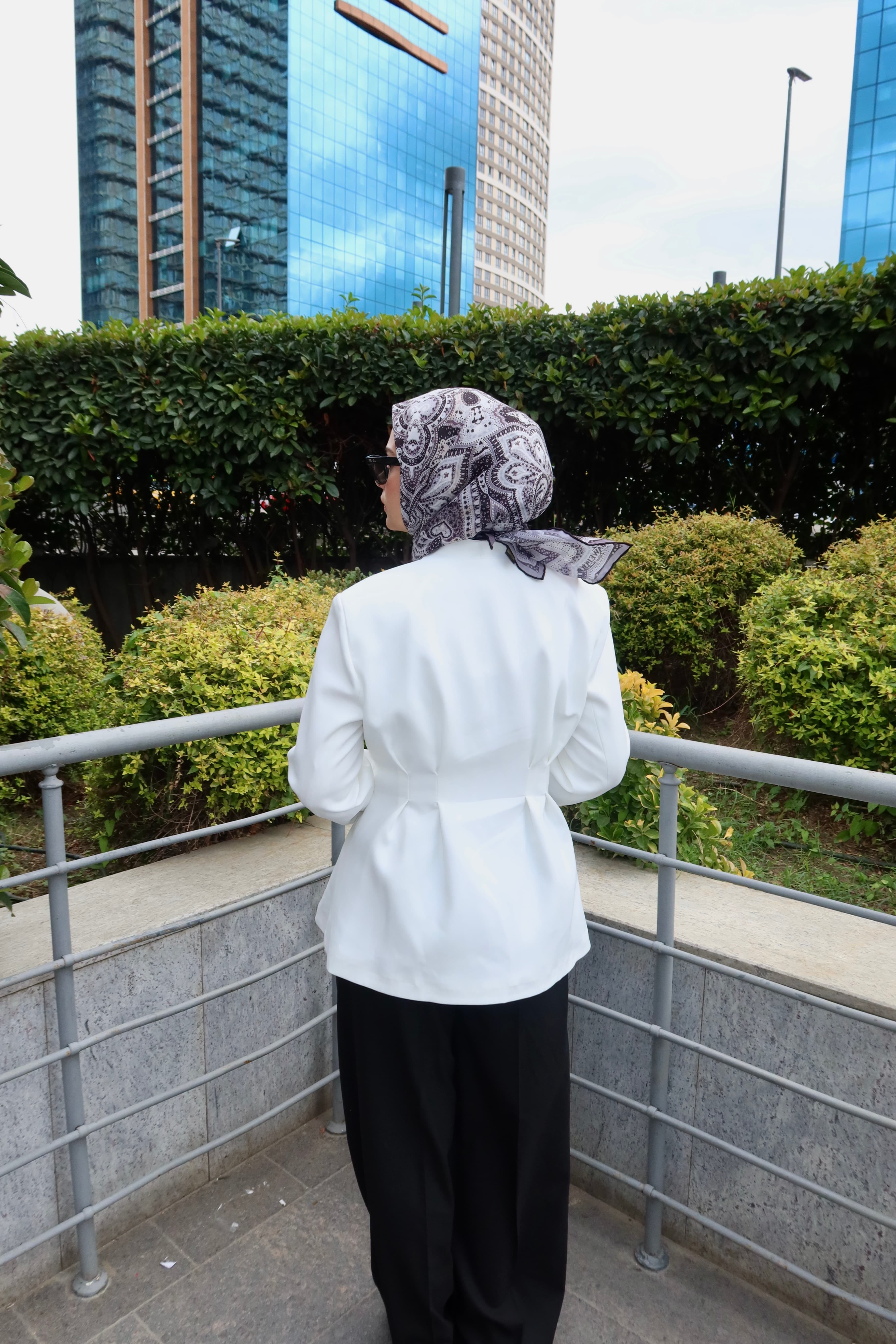 Blazer Ceket - EKRU